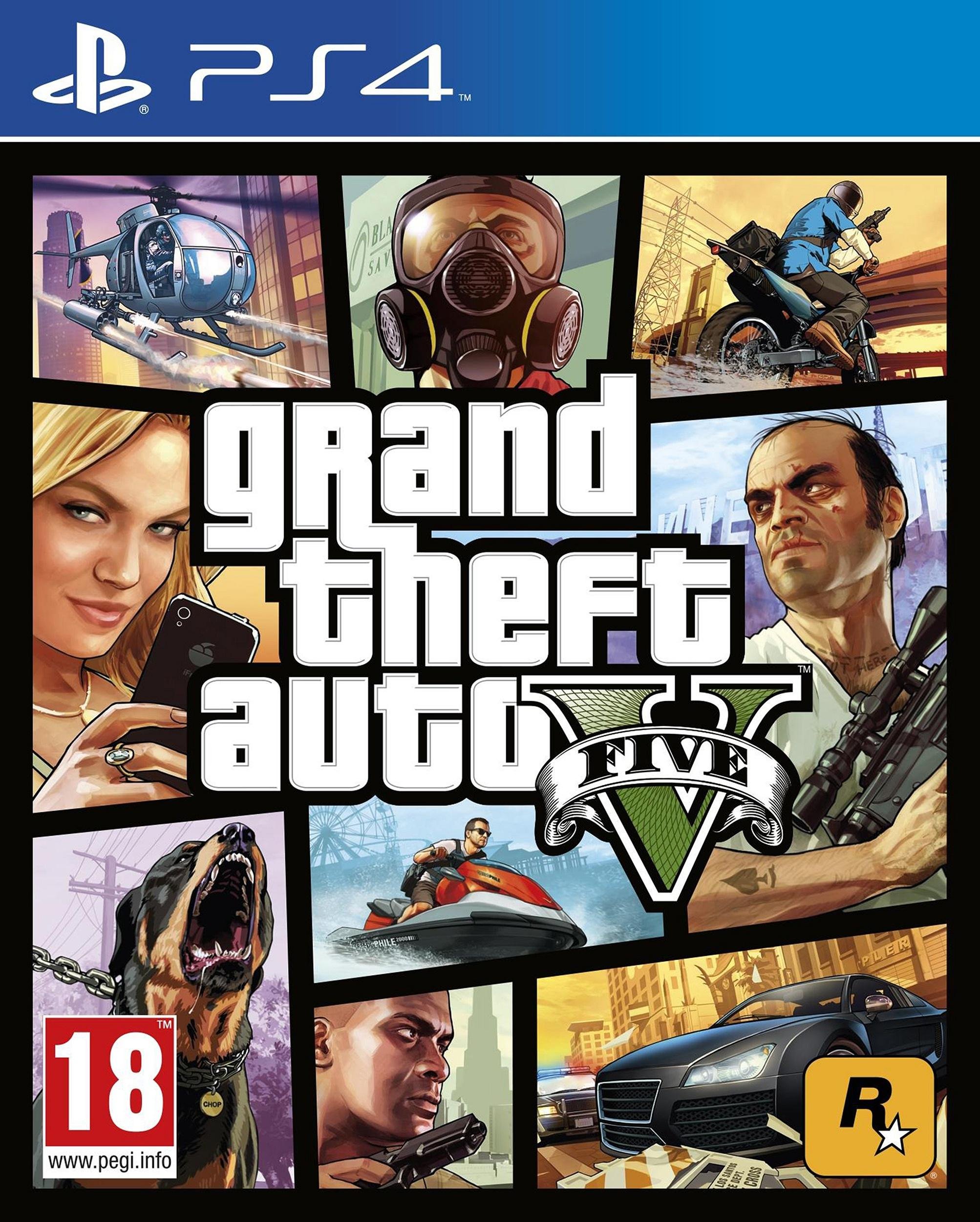 Grand Theft Auto V PS4 Game