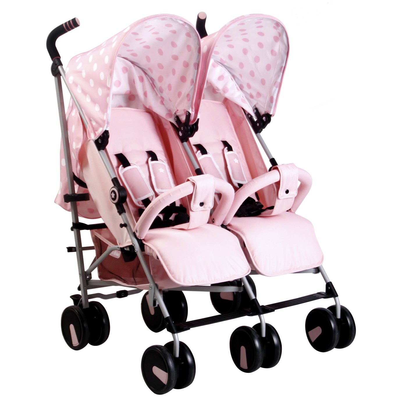 My babiie cheap twin pram