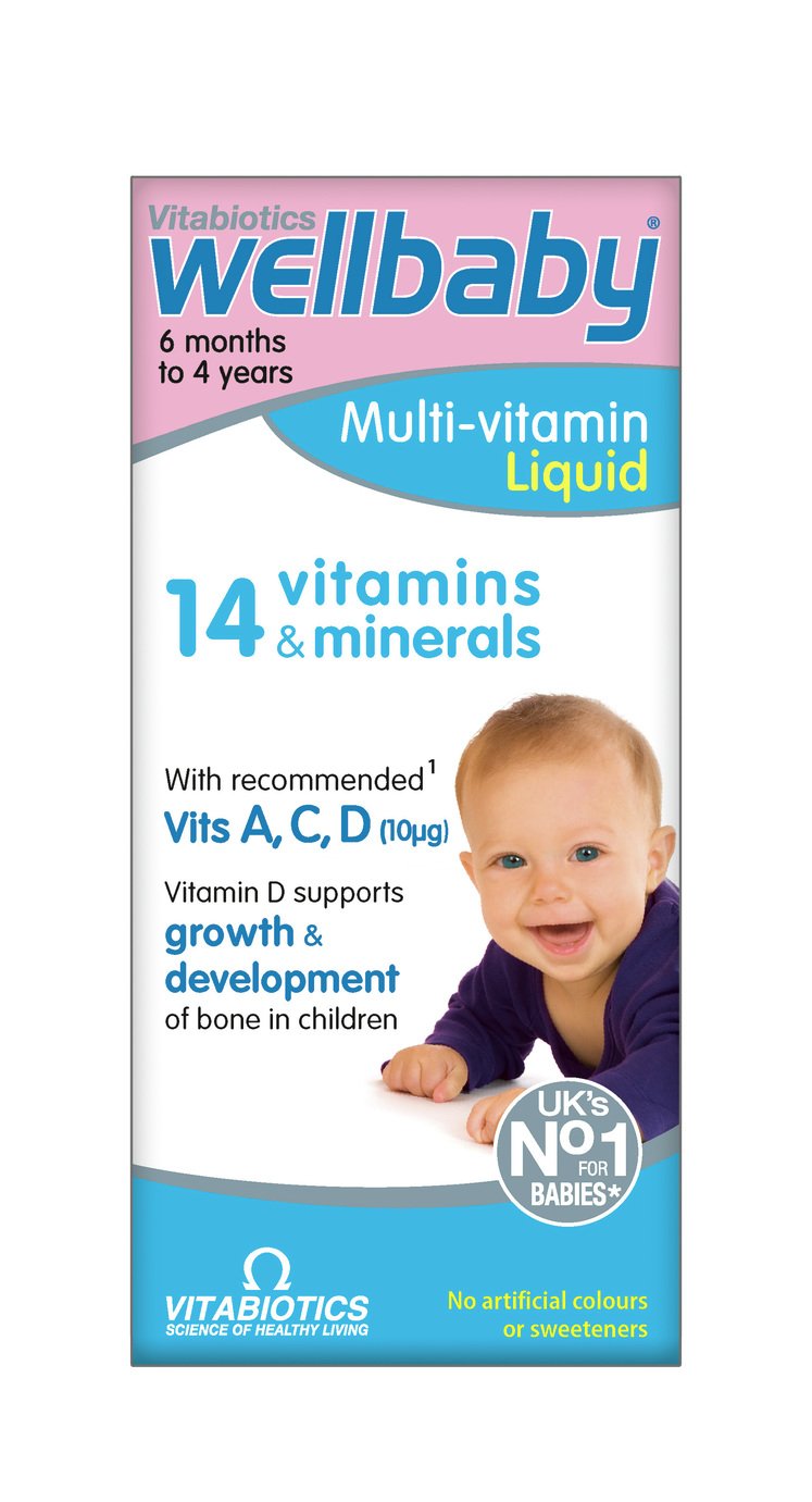 Wellbaby Multi-Vitamin Liquid Formula (2007049) | Argos Price Tracker ...