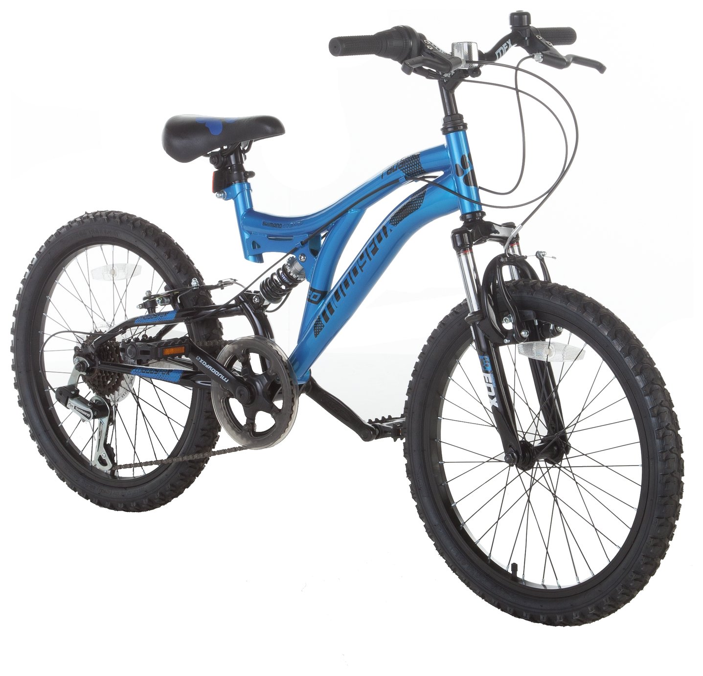 muddyfox livewire dual suspension mountain bike