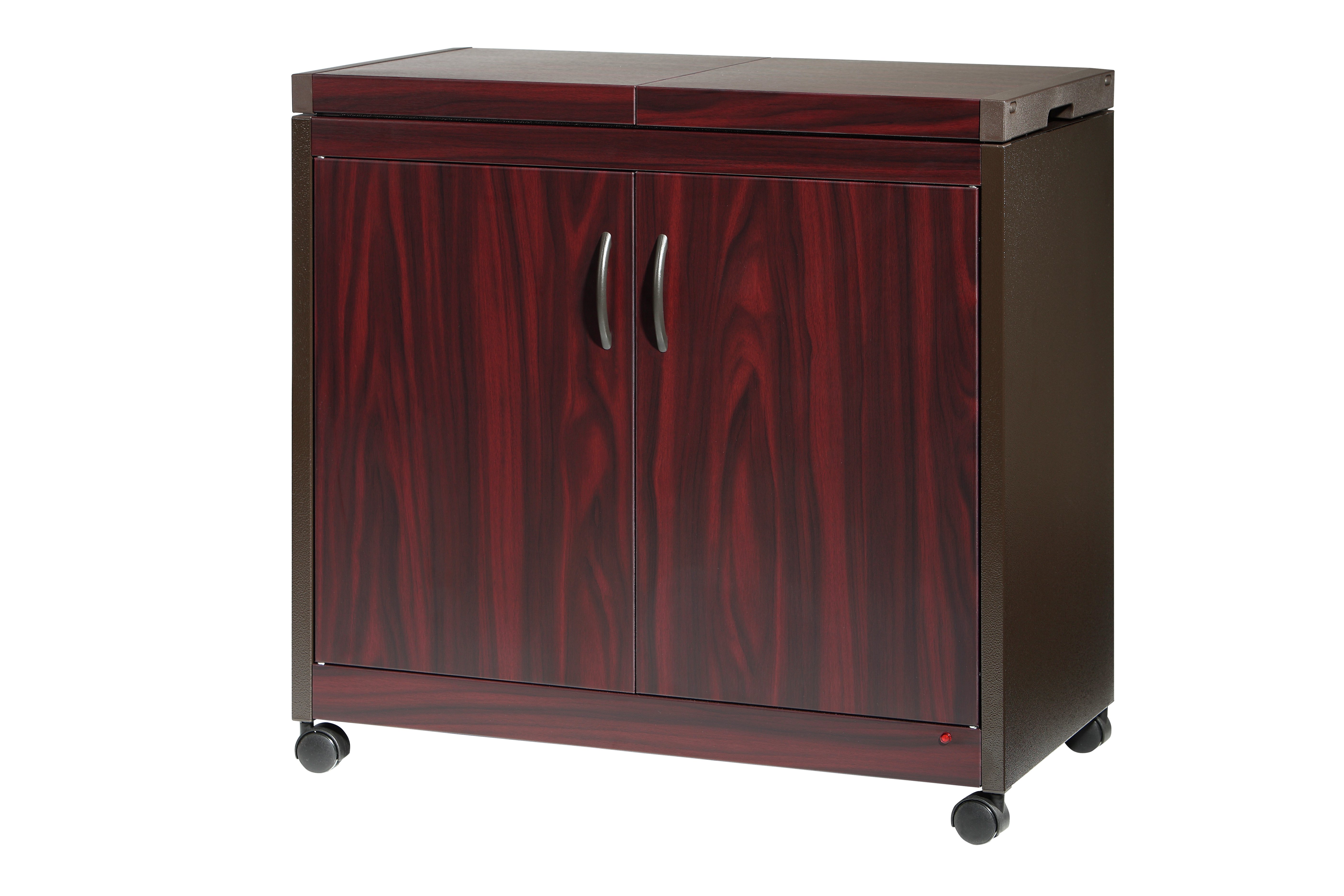 Hostess HL6232DB Heated Hostess Trolley - Mahogany