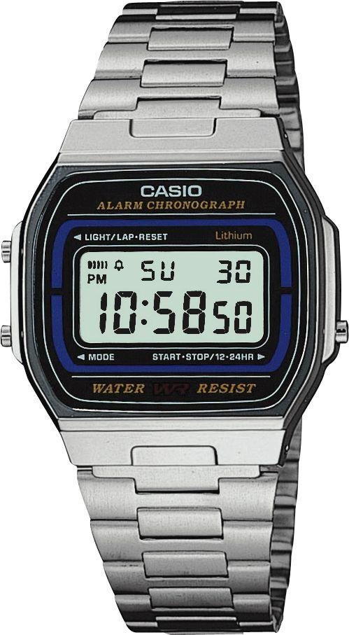 Casio Men's Silver Stainless Steel LCD Chronograph Watch (2775591 ...