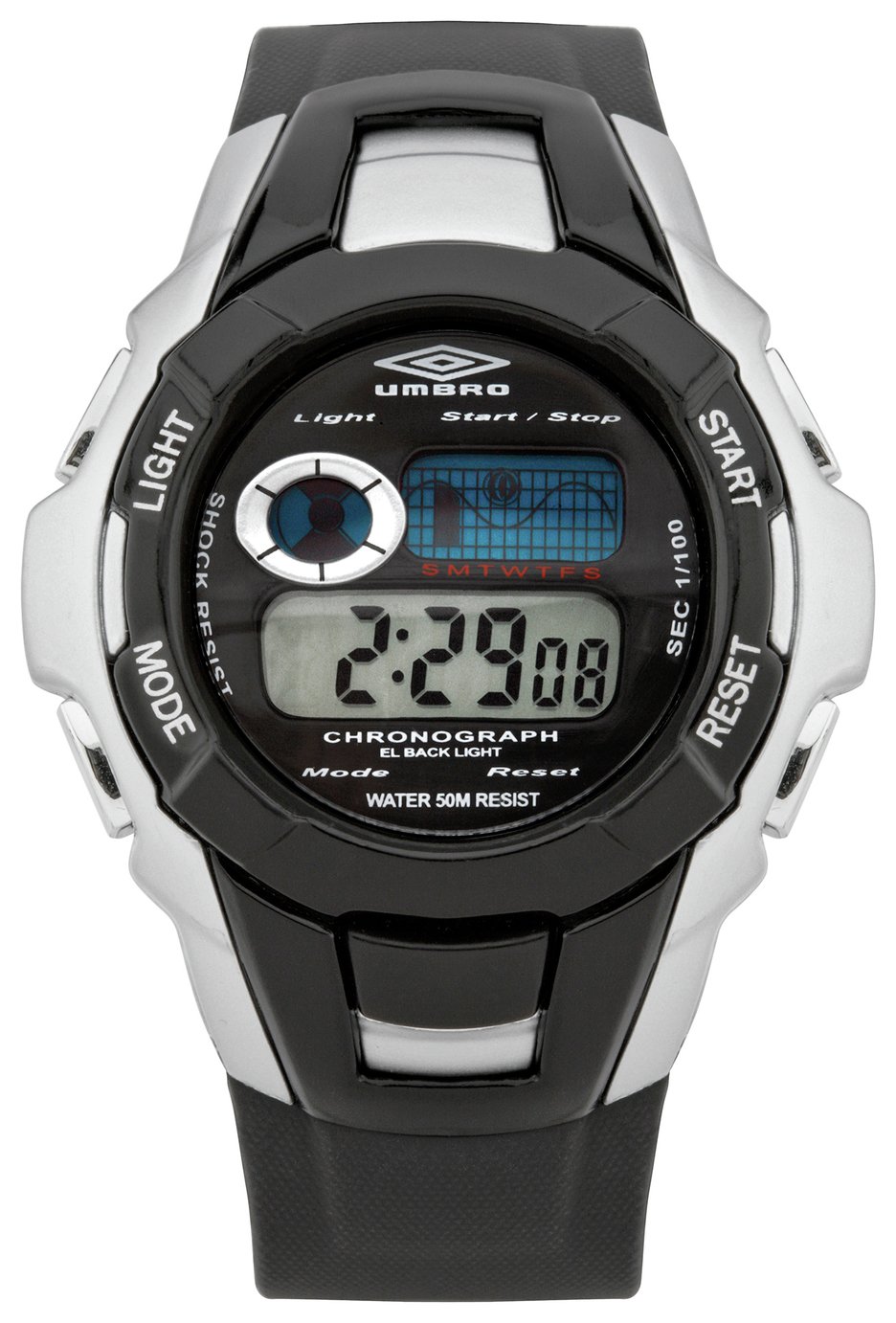 umbro digital watch instructions