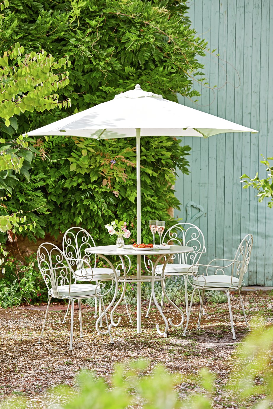 Argos Home Jasmine 4 Seater Metal Patio Set