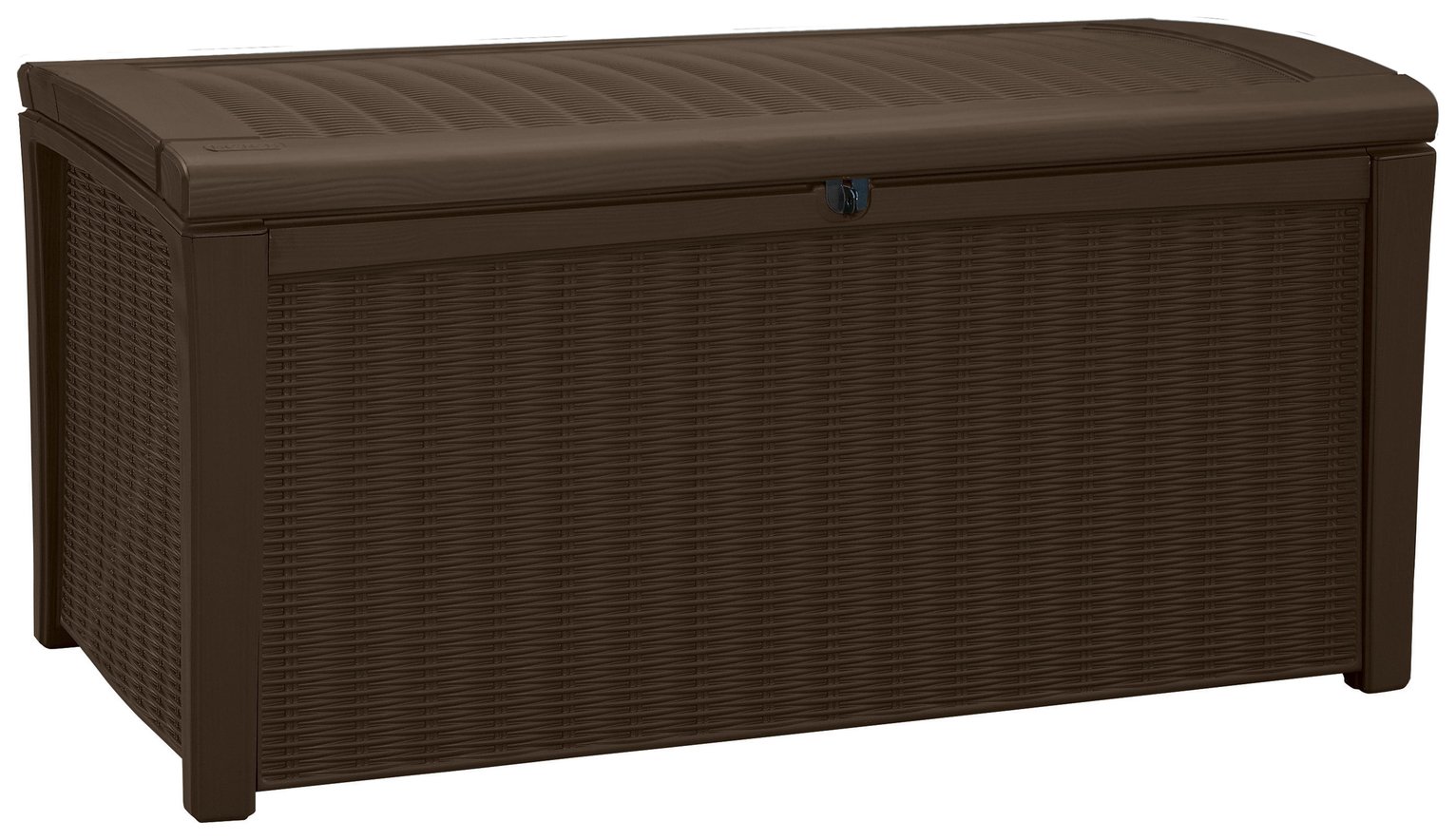 Brown Keter Rattan Effect Large Garden Storage Box