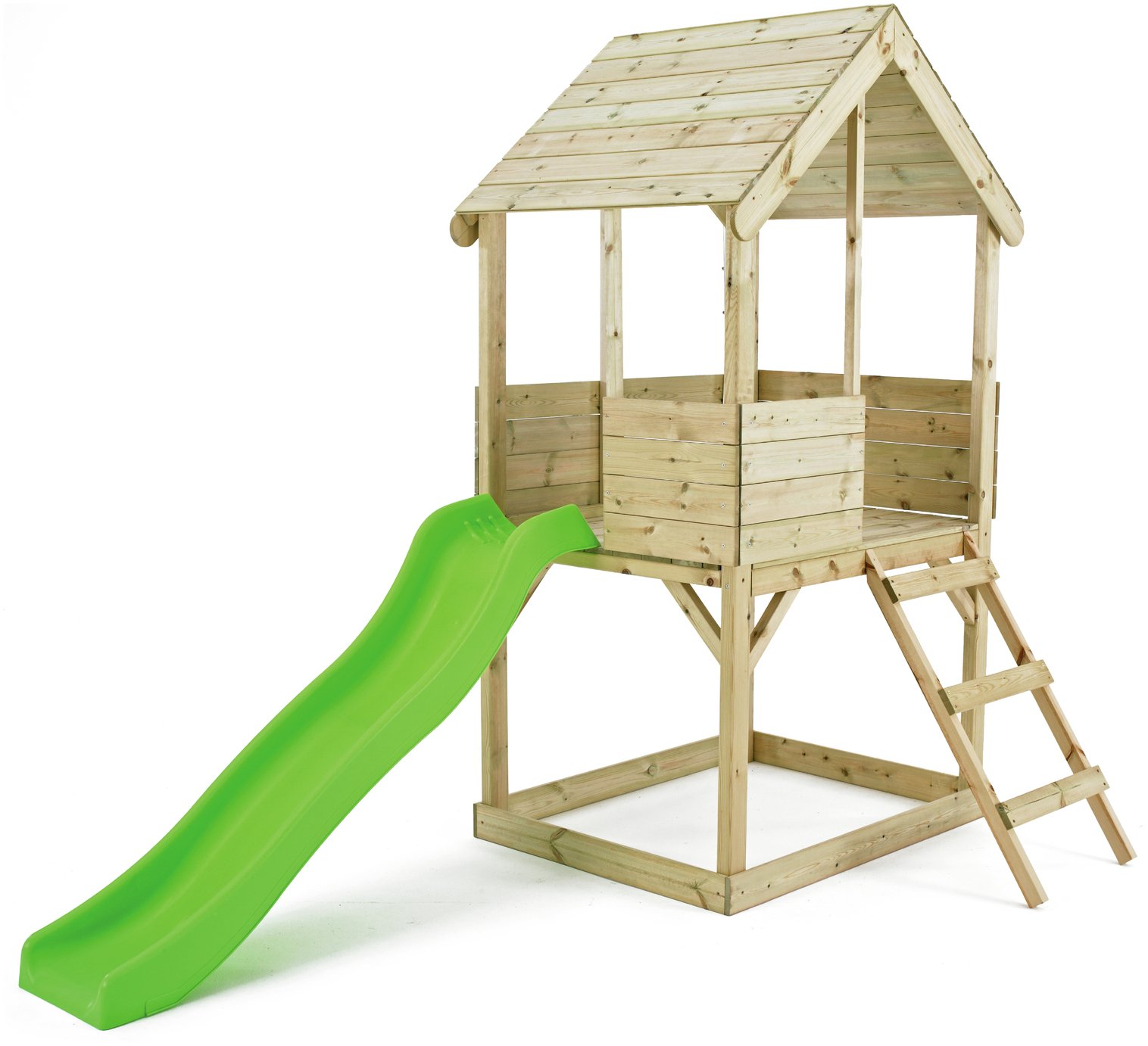 UPC 053865010301 Tp Wooden Multiplay Play House Childrens Outdoor