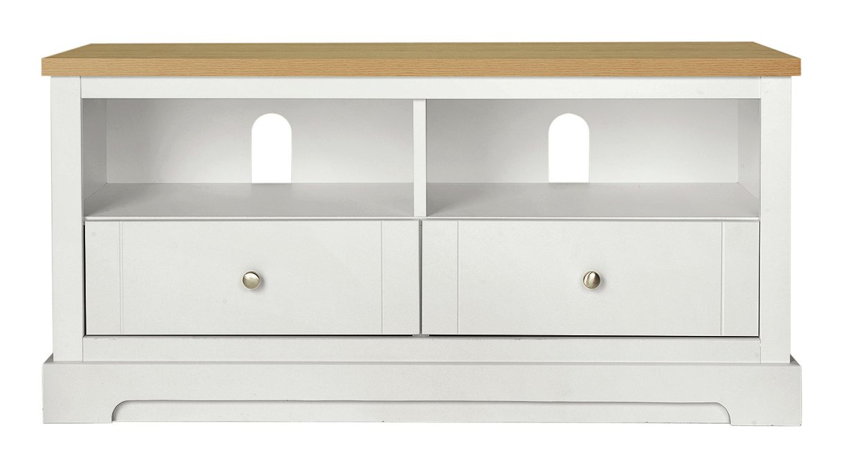 Argos Home Westbury 2 Drawer TV Unit - White