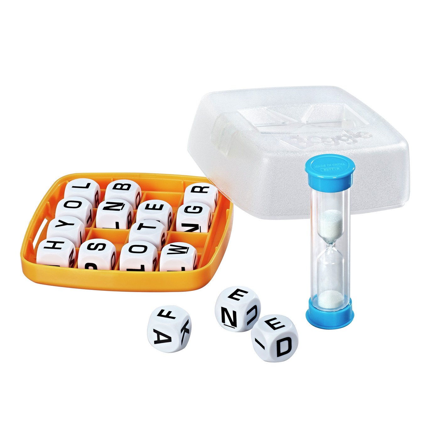 Hasbro Boggle Classic Traditional Word Letter Spelling Strategy Dice Game - 8