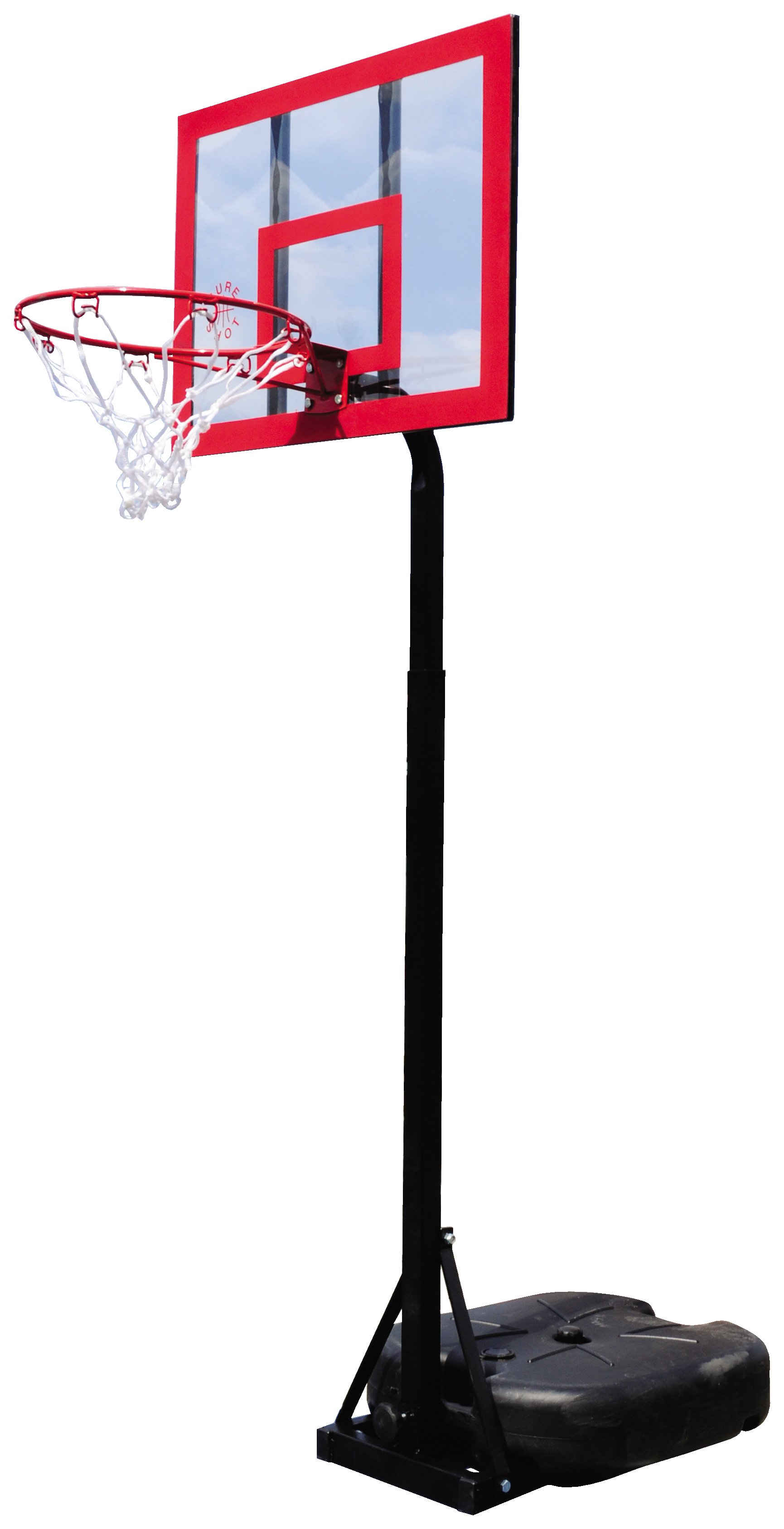 Butterfly Sure Shot Basketball Unit with Acrylic Backboard & Basketball