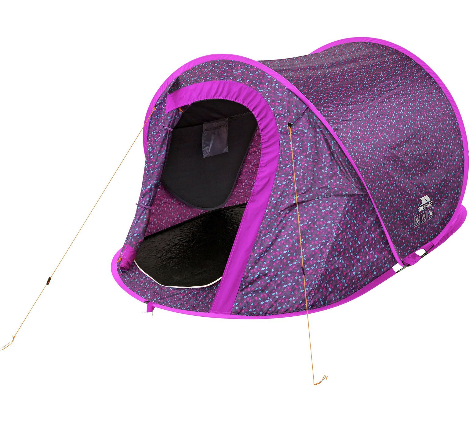 Trespass 2 Man 1 Room Festival Pop Up Print Tent