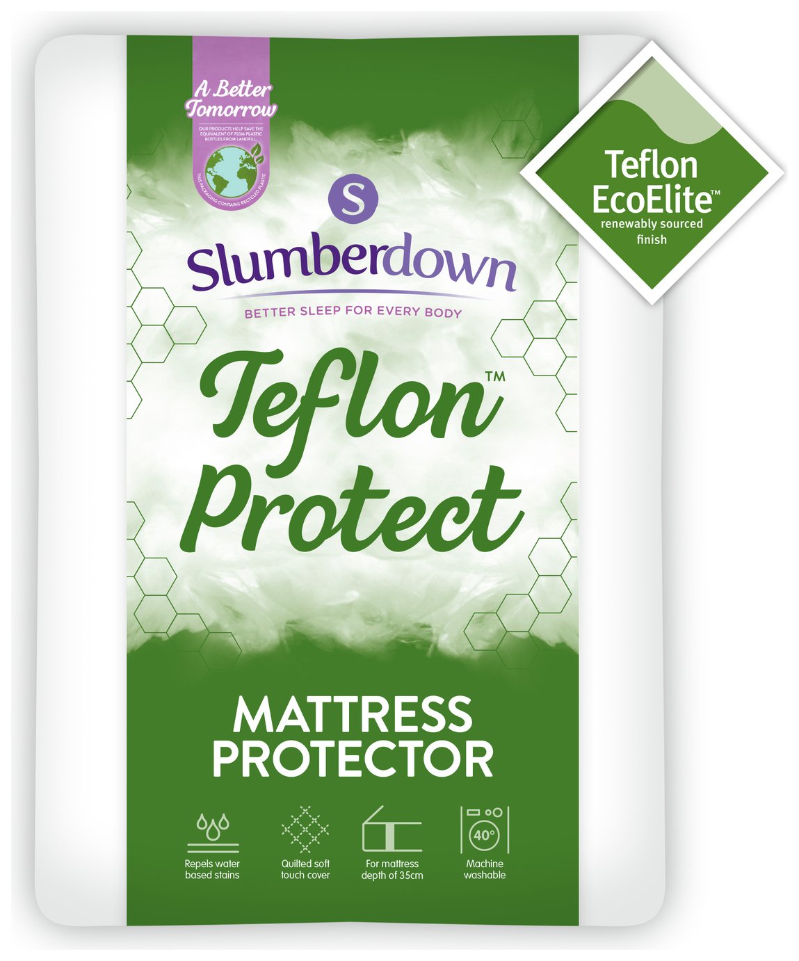 Slumberdown Teflon Mattress Protector - Single