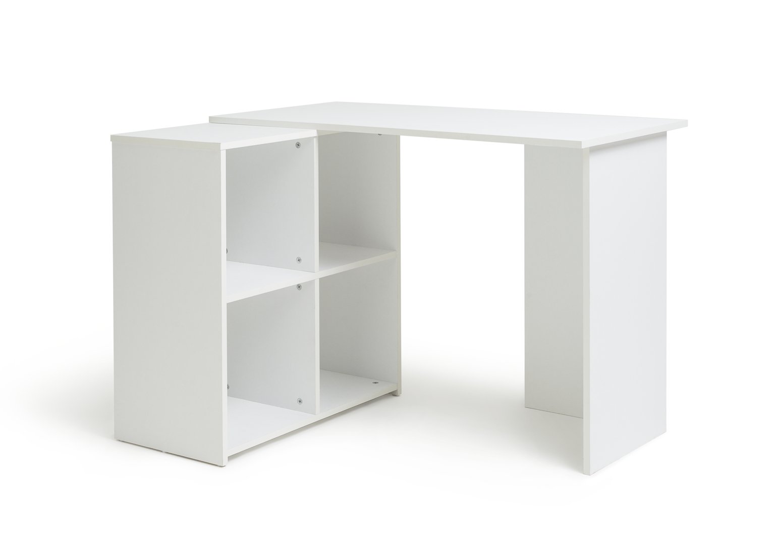 Argos Home Calgary Corner Office Desk - White