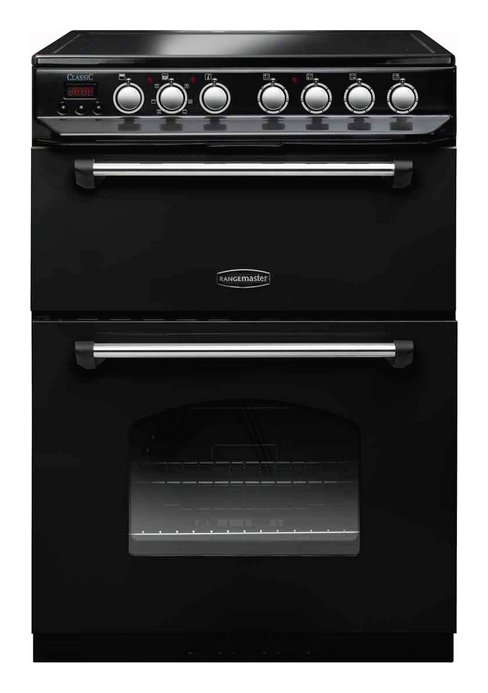 Rangemaster CLAS60ECBL/C Classic Electric Cooker - Black