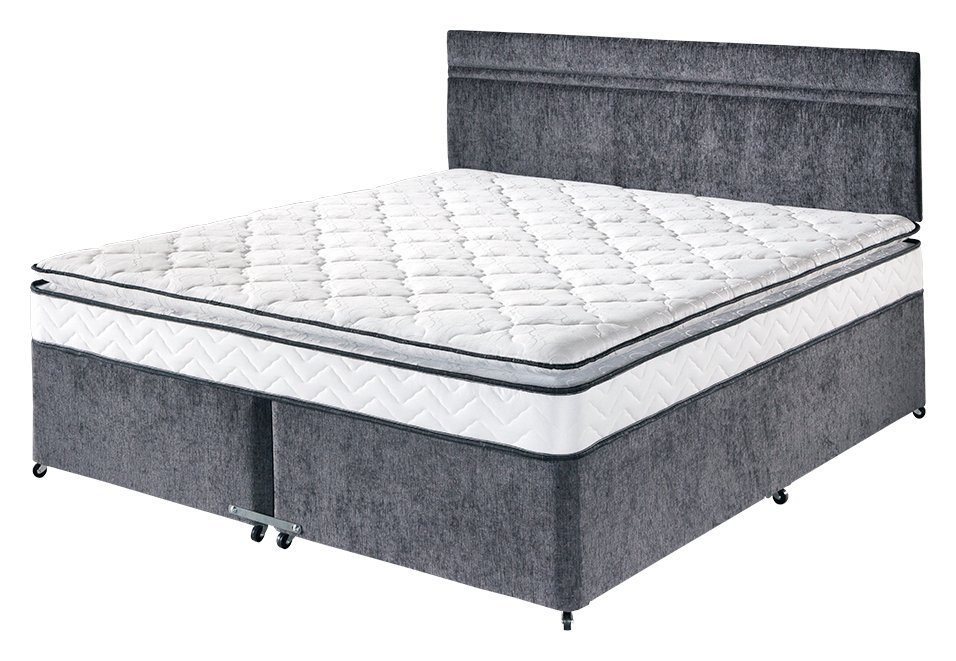 Airsprung - Keswick 800 Luxury Pillowtop - Superking - Divan at Argos