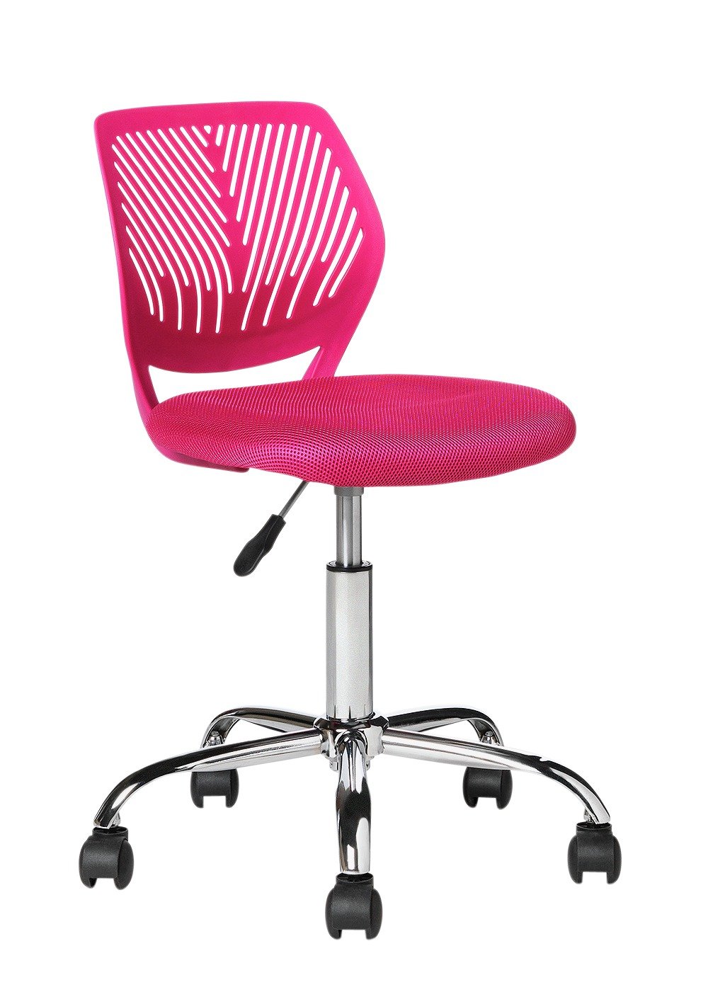 Argos Home Pink Mesh Gas Lift Height Adjustable Office Chair (5548330
