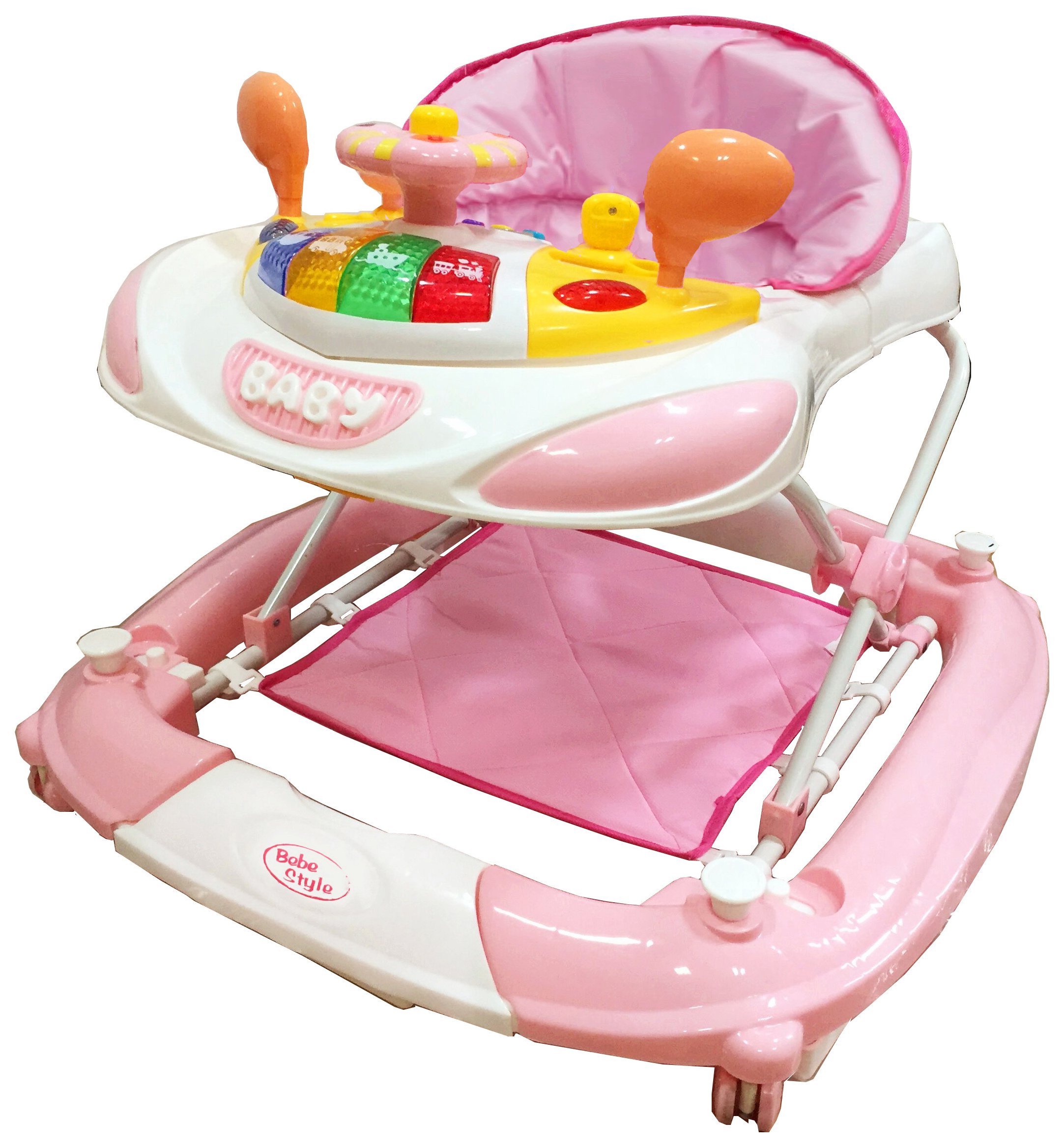 Car baby best sale walker pink