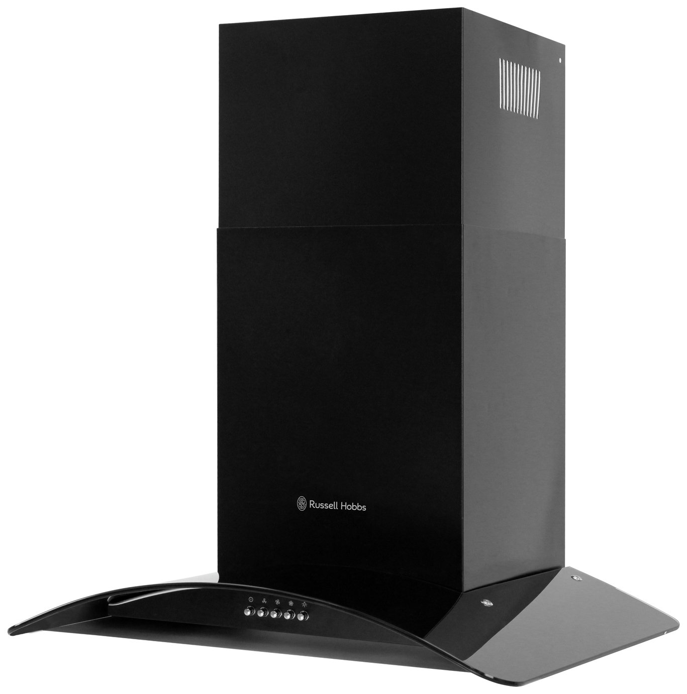 Russell Hobbs RHGCH601B 60cm Steel Cooker Hood - Black.