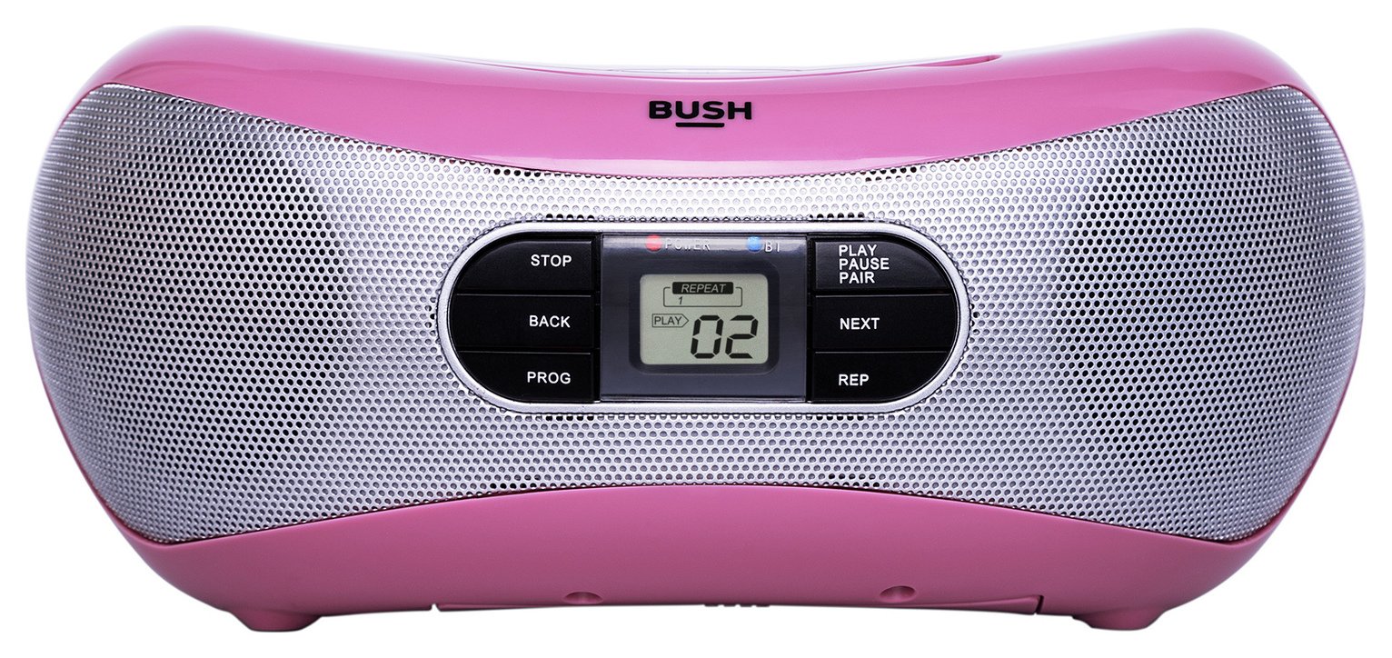Bush Bluetooth Boombox - Pink