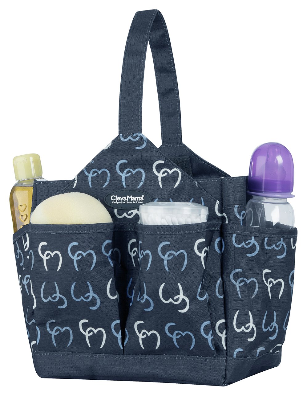 Clevamama Alessia Baby Change Caddy - Navy