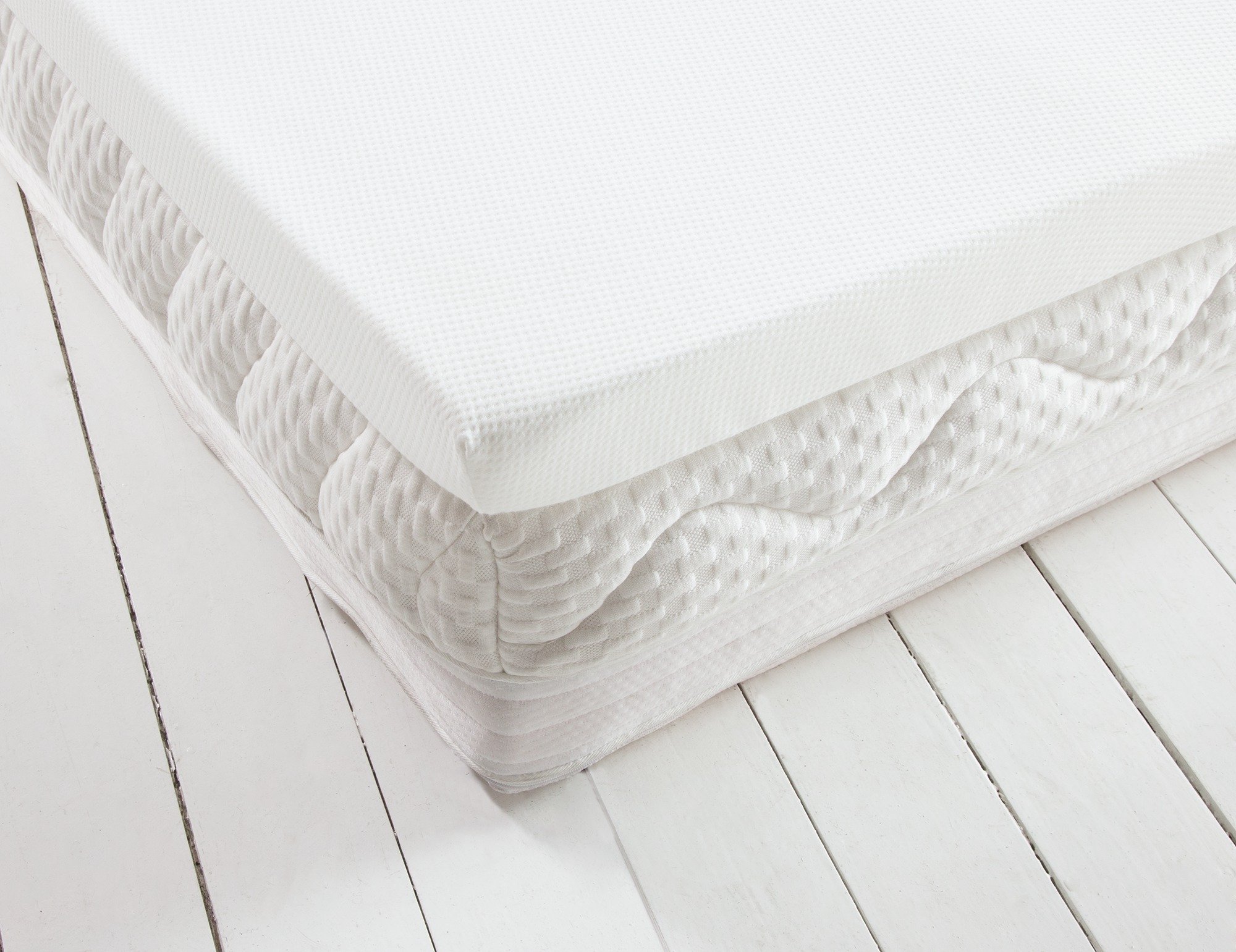 living memory foam double mattress topper argos