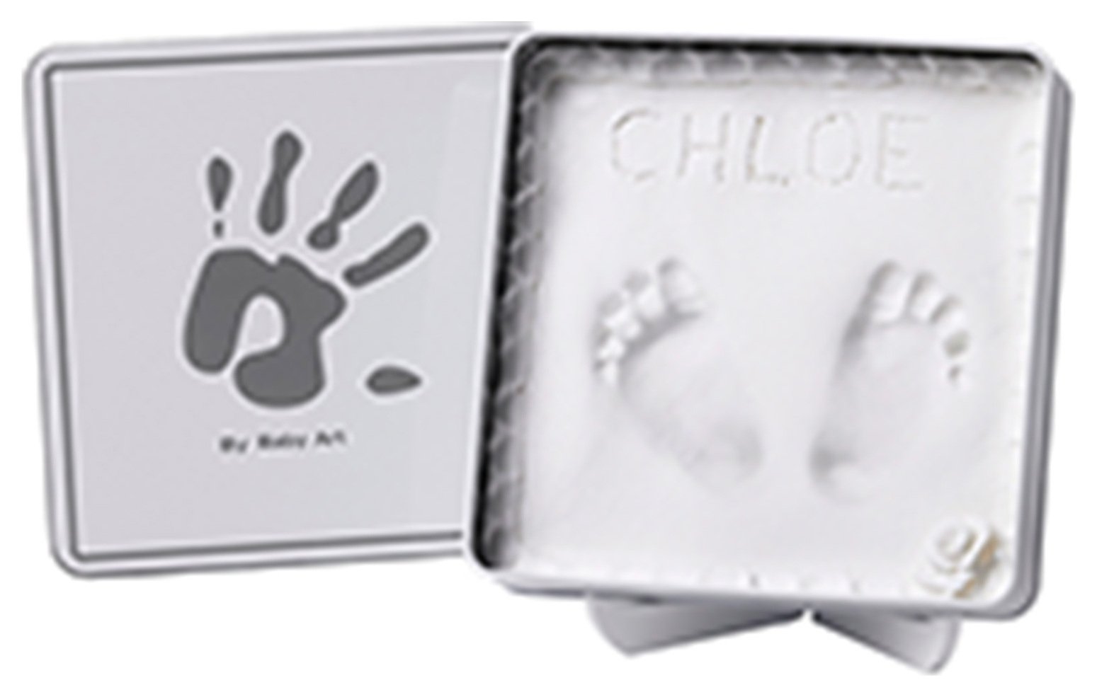 Baby Art Magic Box Gift Set - White and Grey