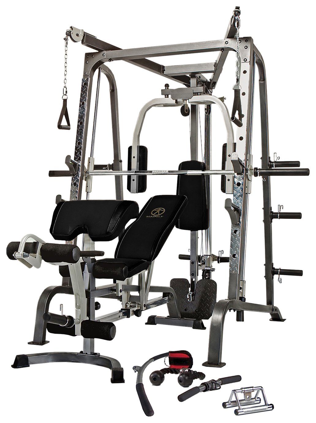 Marcy MD9010G Deluxe Smith Machine Home Multi Gym 6206932