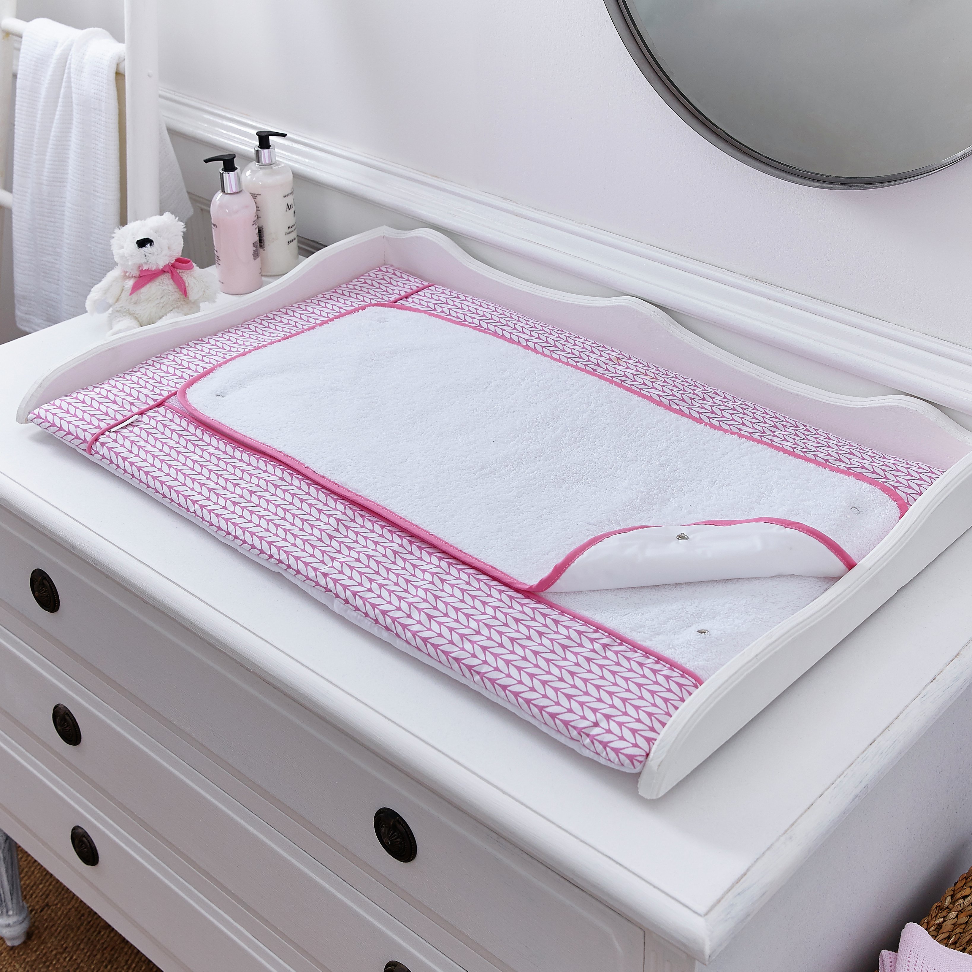 Clair De Lune Barley Bébé Changing Mat - Pink