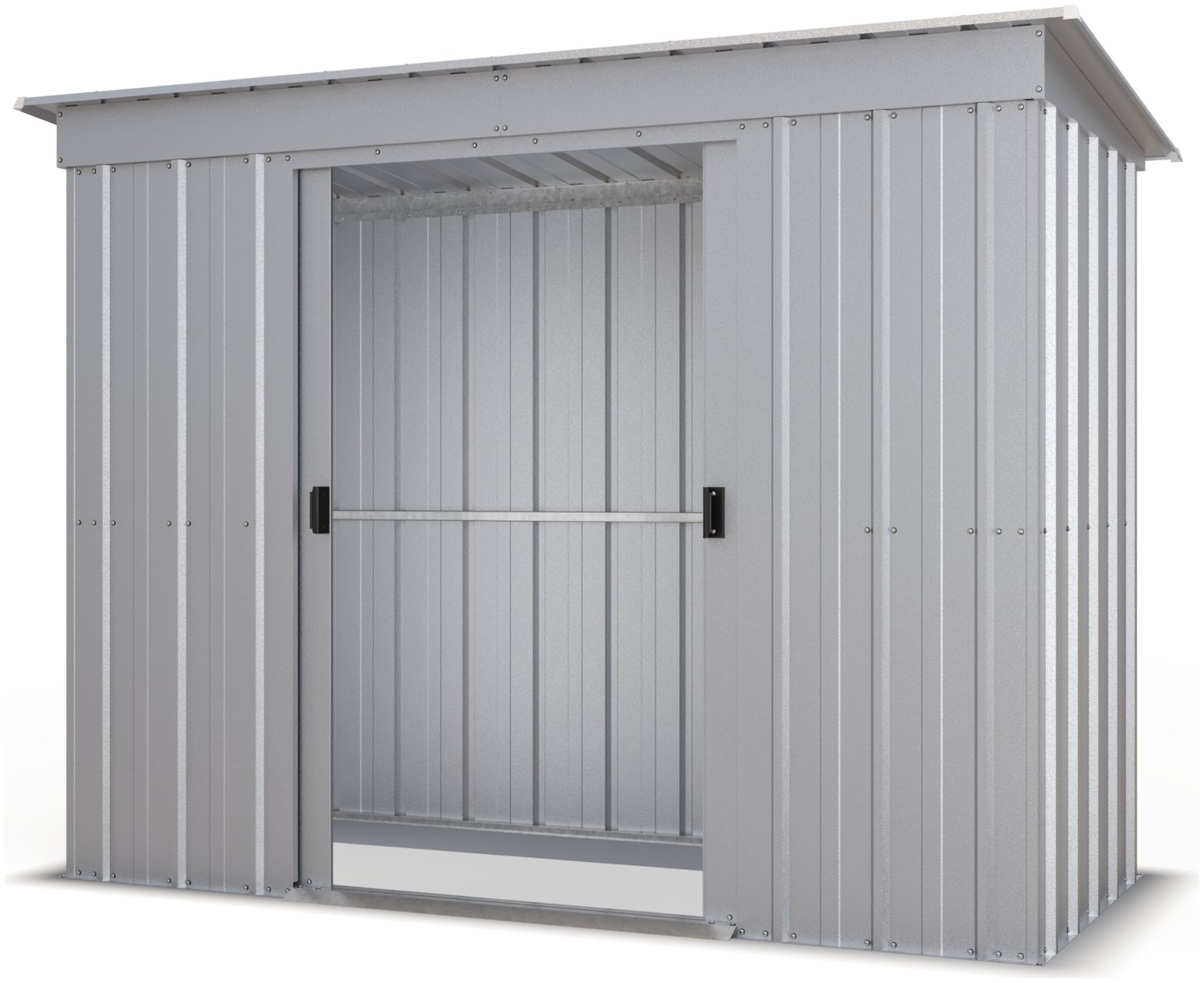EAN 5013546040619 product image for Yardmaster Pent Metal Garden Shed - 8 x 4ft | upcitemdb.com