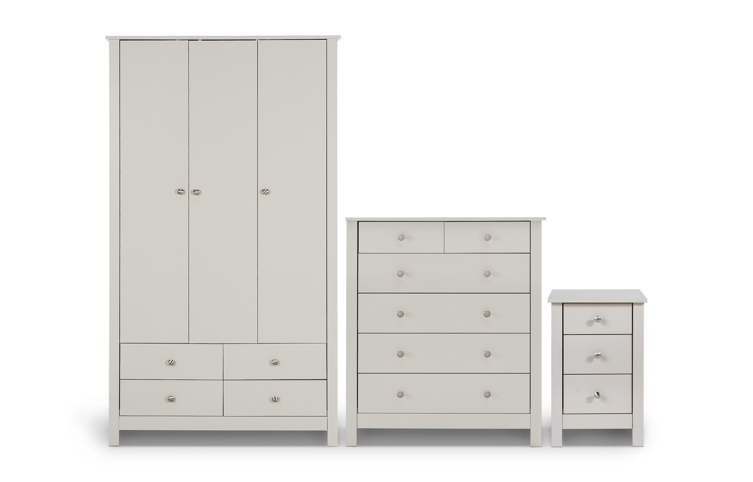 Argos Home Osaka 3 Pc Bedroom Furniture Package - Soft ...