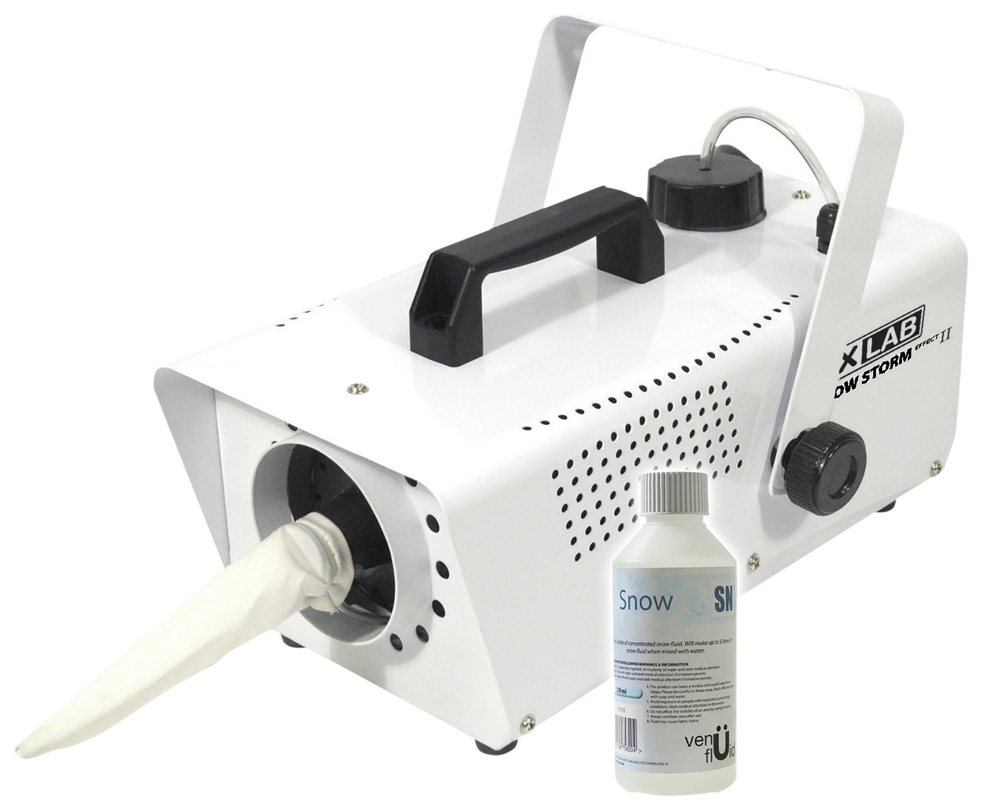 FXLab Snow Storm II Artificial Snow Machine with Fluid