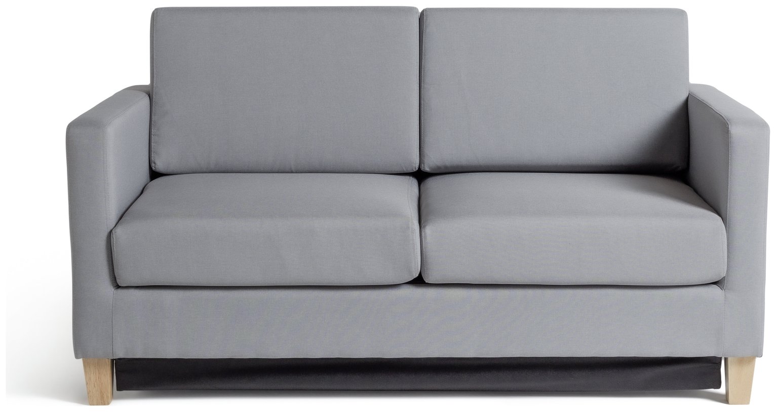 Argos Home Rosie 2 Seater Fabric Sofa Bed Light Grey