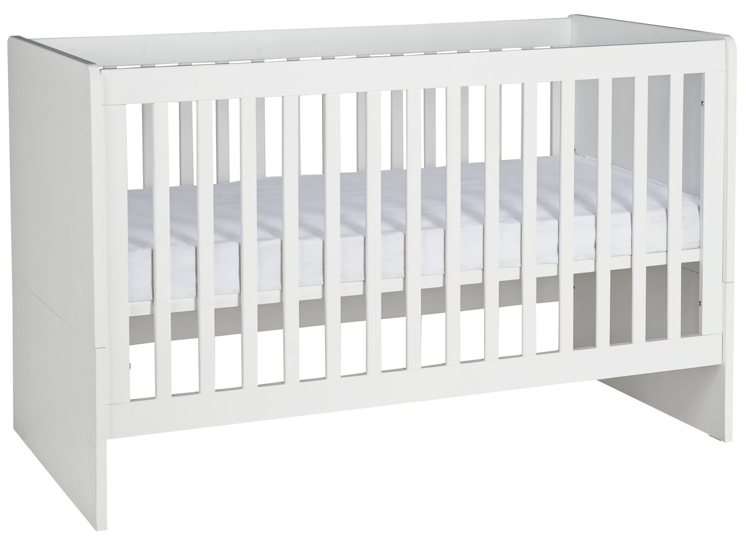 Cuggl Malibu Baby Cot Bed - White