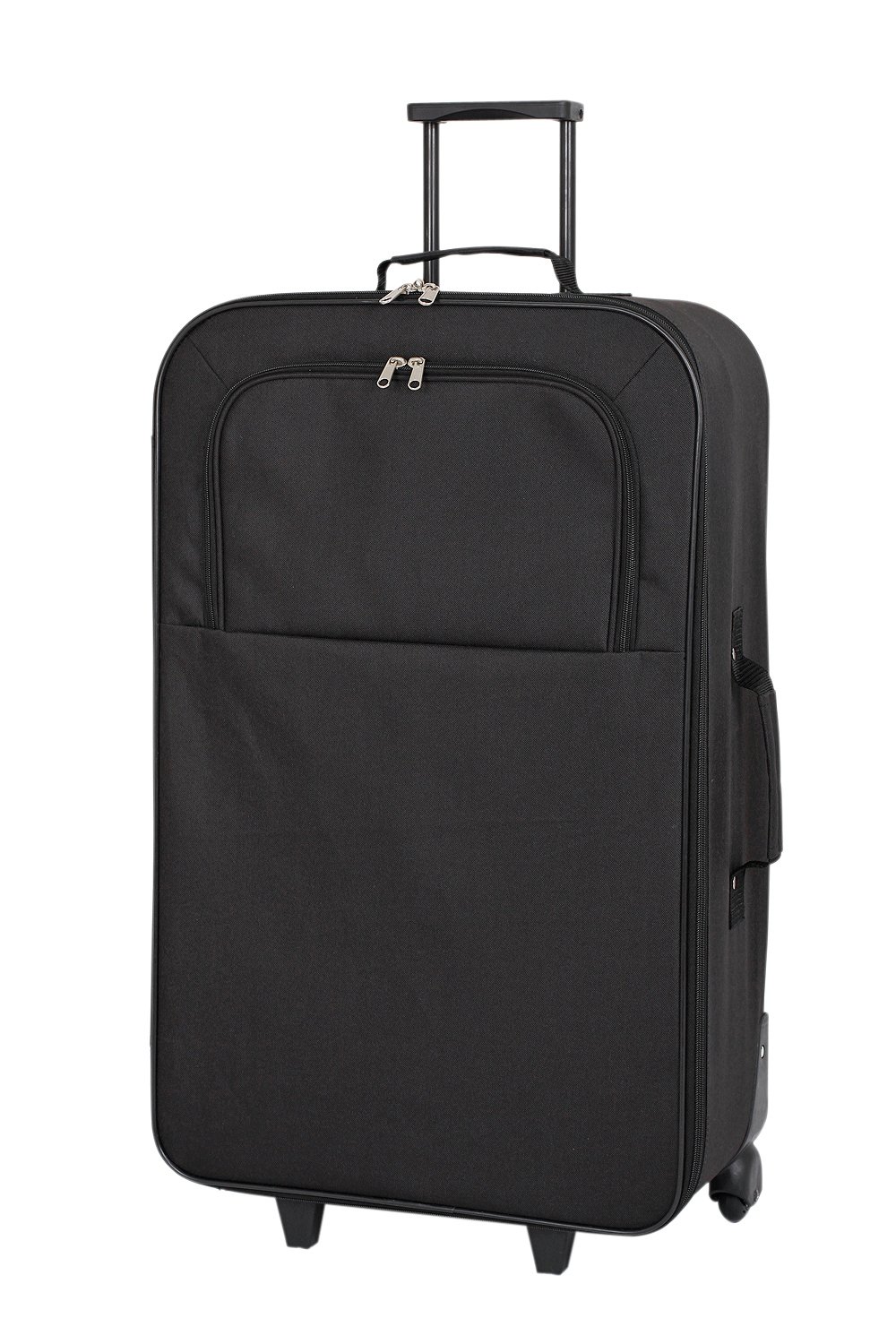 Simple Value Soft 2 Wheeled Large Suitcase - Black (7039108) | Argos ...