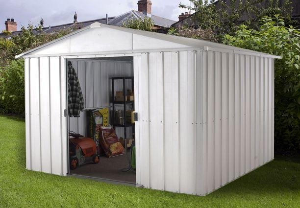 EAN 5013546053718 - Yardmaster Apex Metal Garden Shed - 10 ...