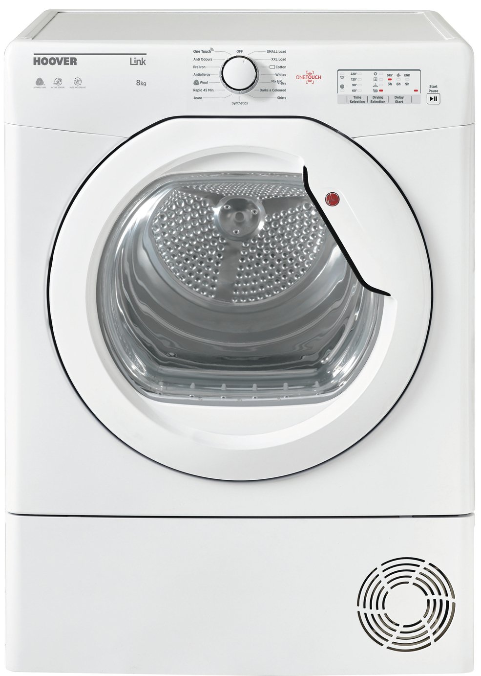 Hoover HLC8LG 8KG Condenser Tumble Dryer - White