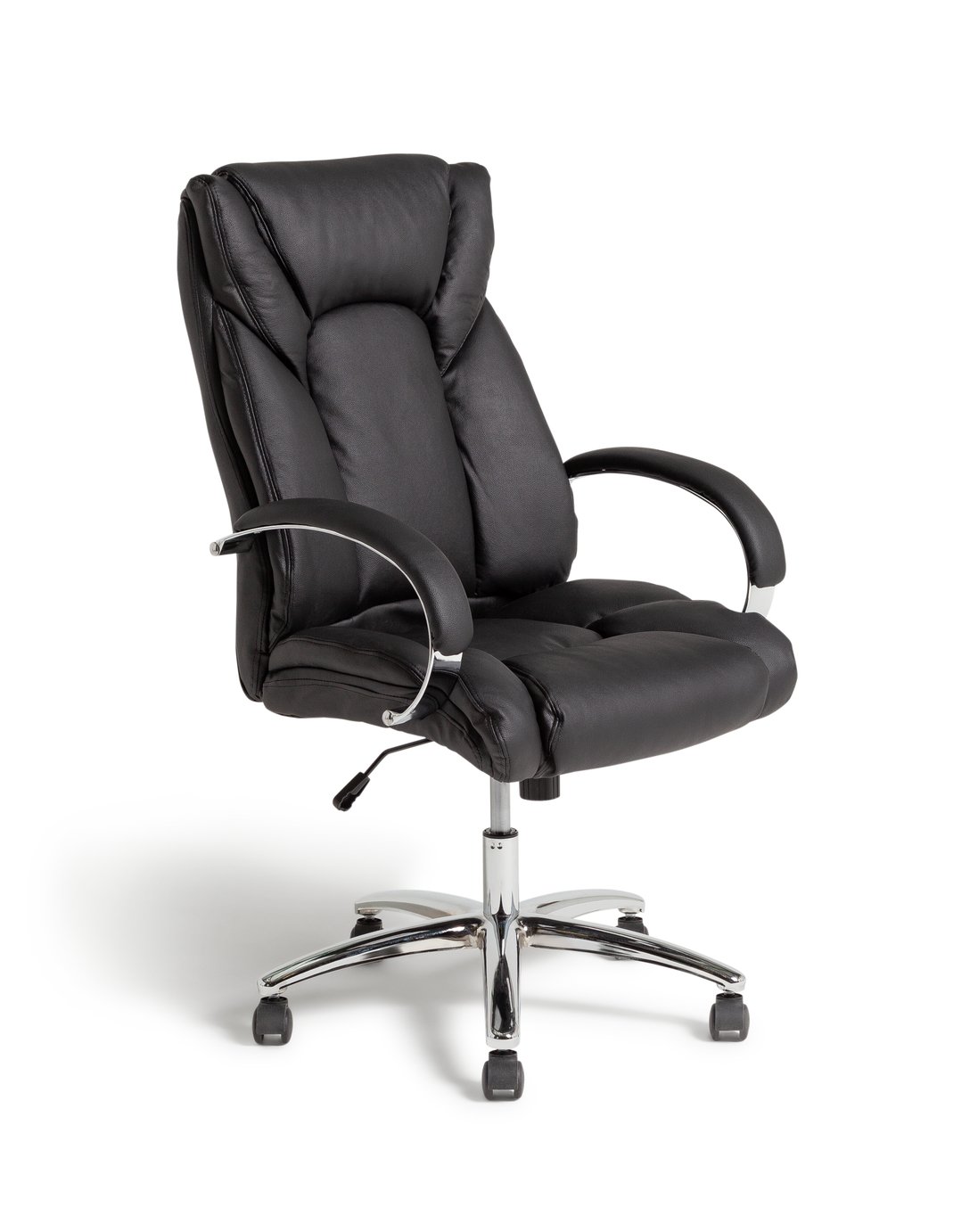 Argos Home Leather Faced Office Chair (7175433) | Argos Price Tracker