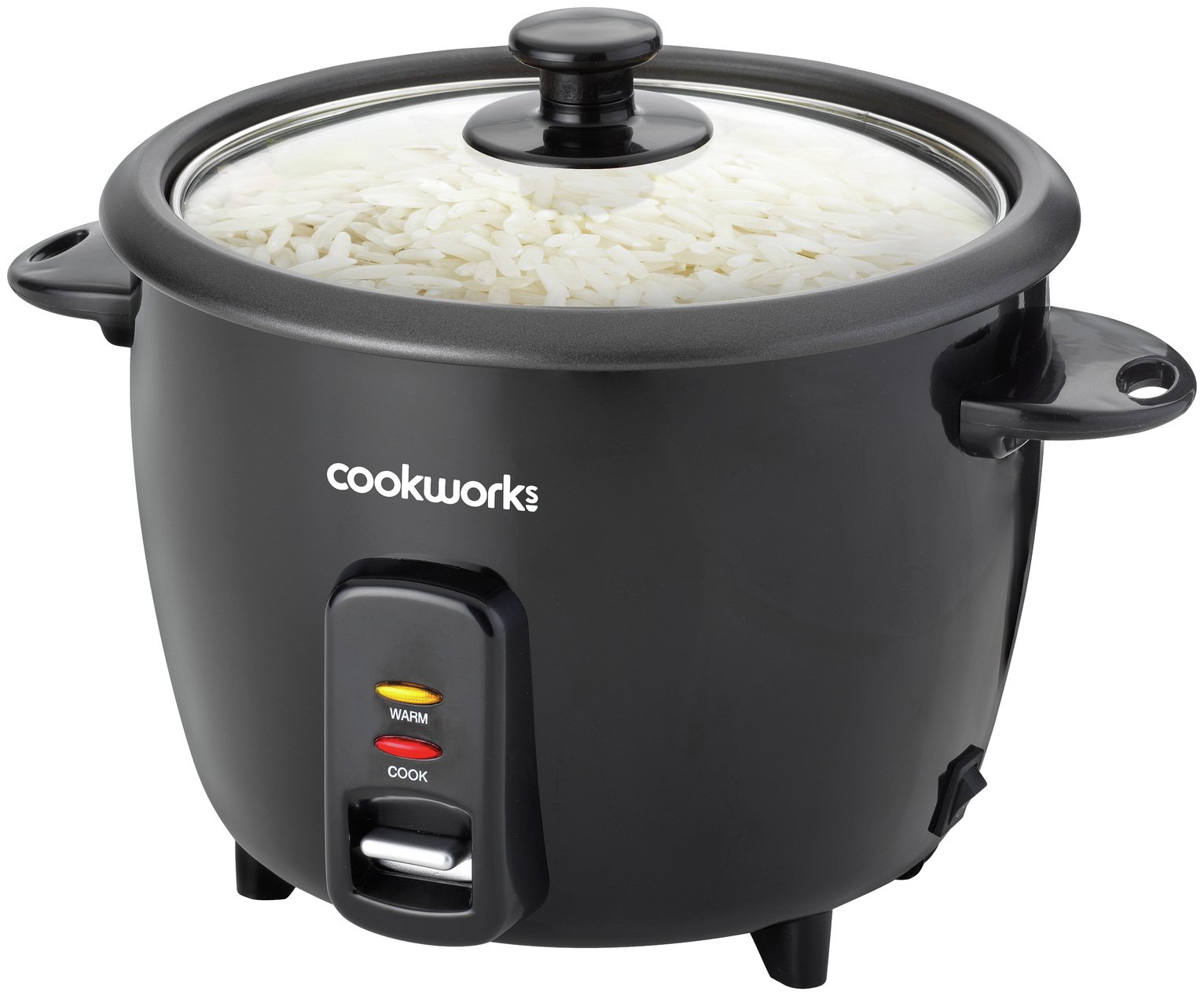 Cookworks 1.5L Rice Cooker - Black