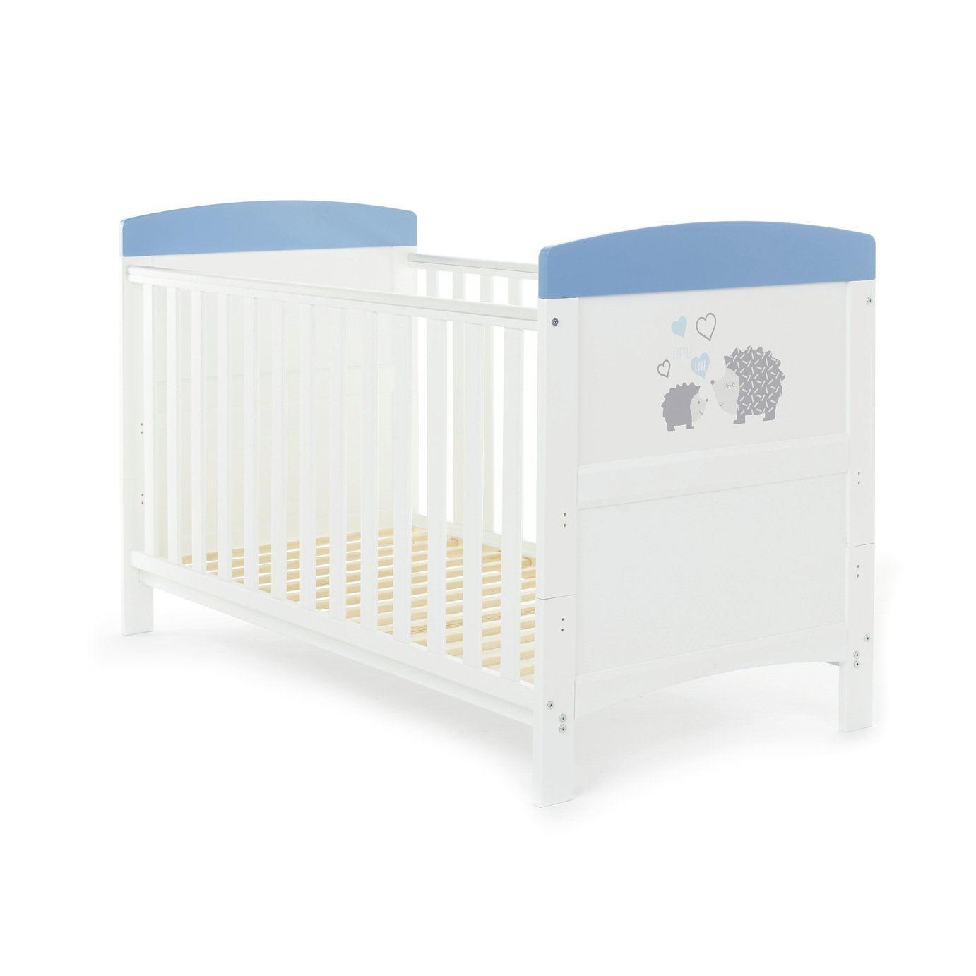 Obaby Hedgehog Baby Cot Bed - Blue