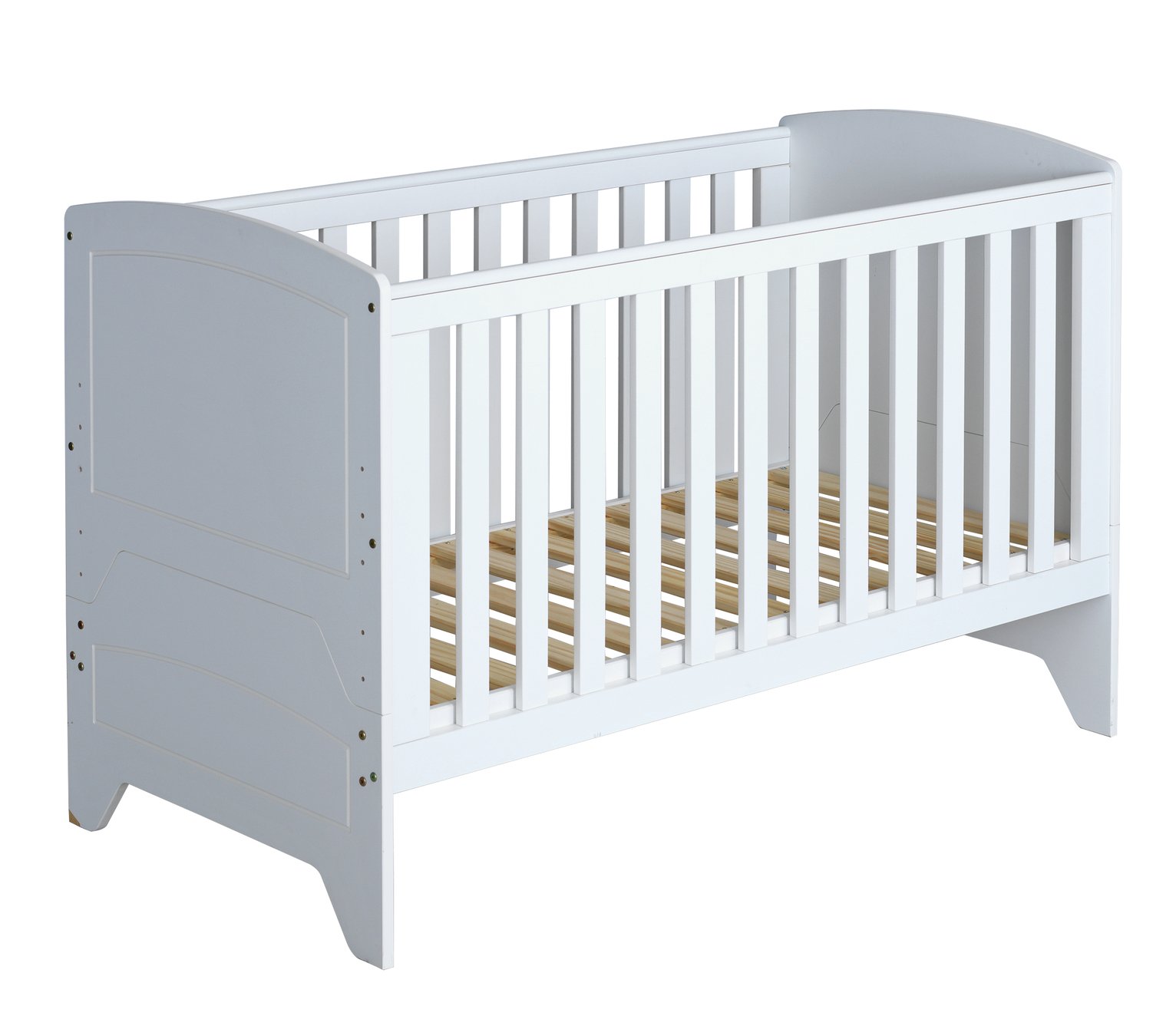 Cuggl Oxford Baby Cot Bed - White
