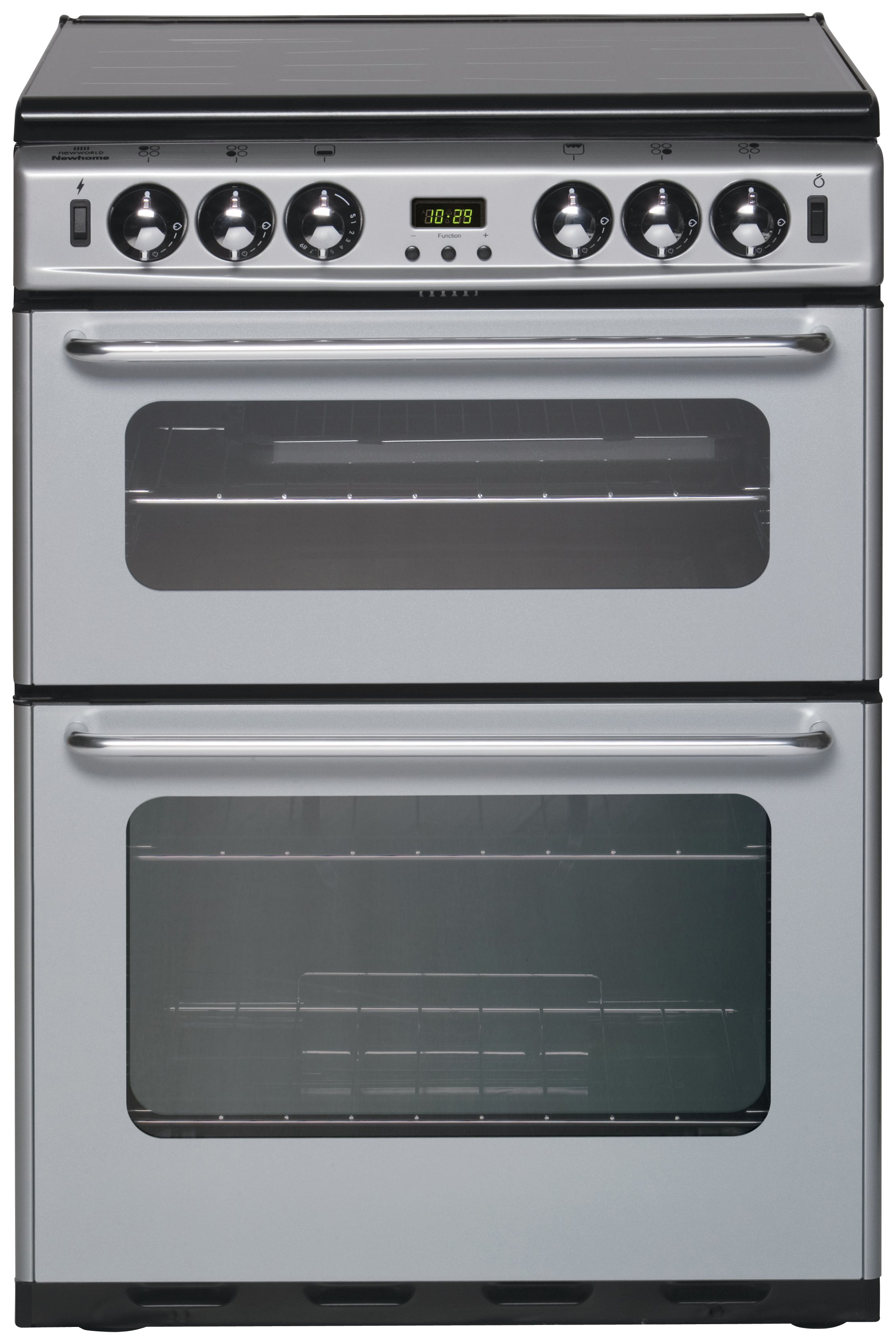 New World 600TSIDOm Gas Cooker - Silver