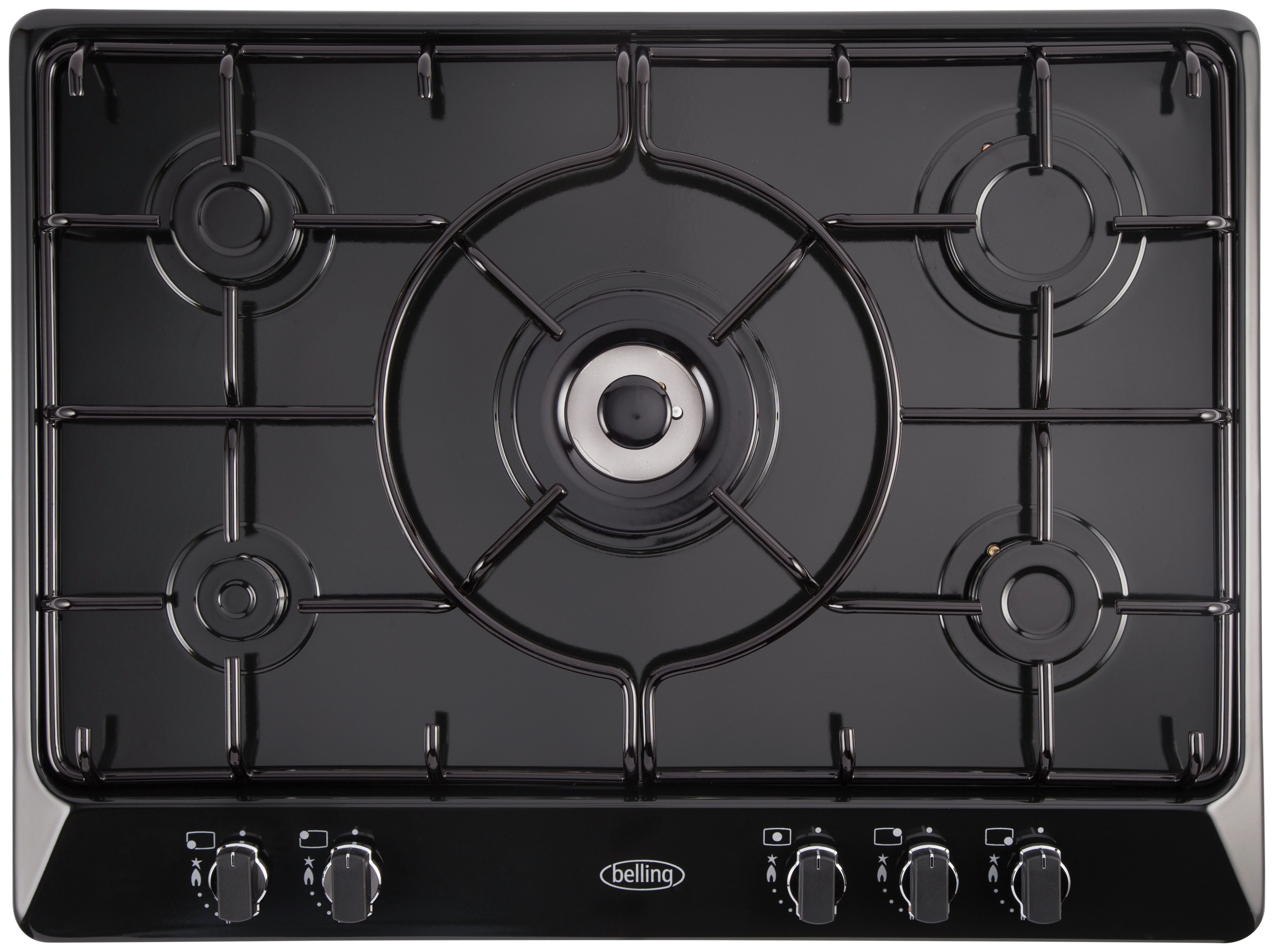 Belling GHU70GC MK2 70cm Gas Hob - Black