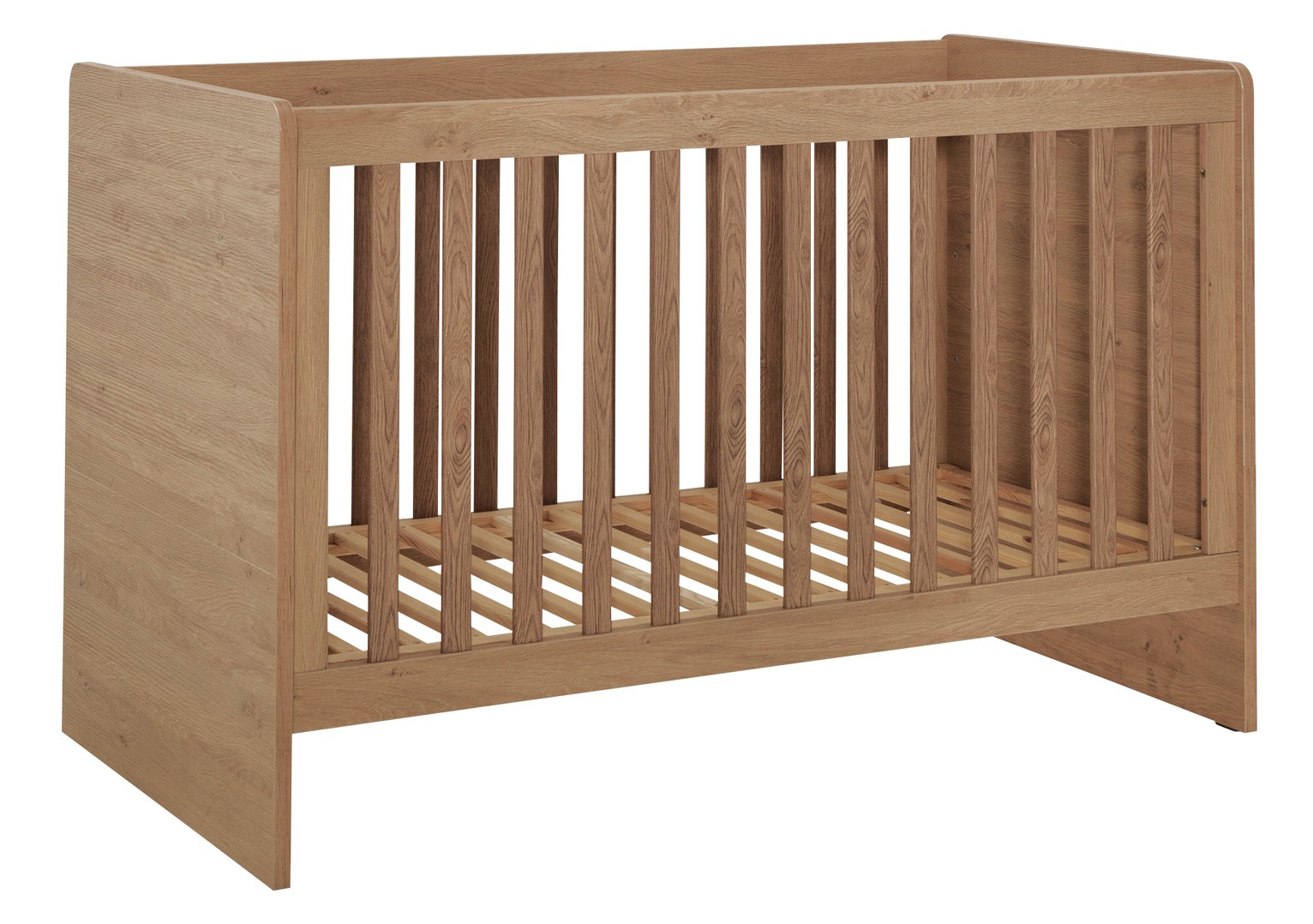 Cuggl Malibu Baby Cot Bed - Oak