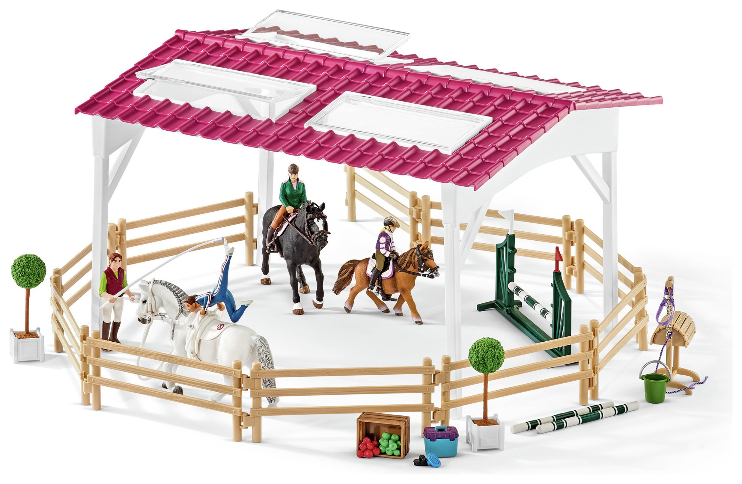 Schleich Riding School with Riders and Horses Playset