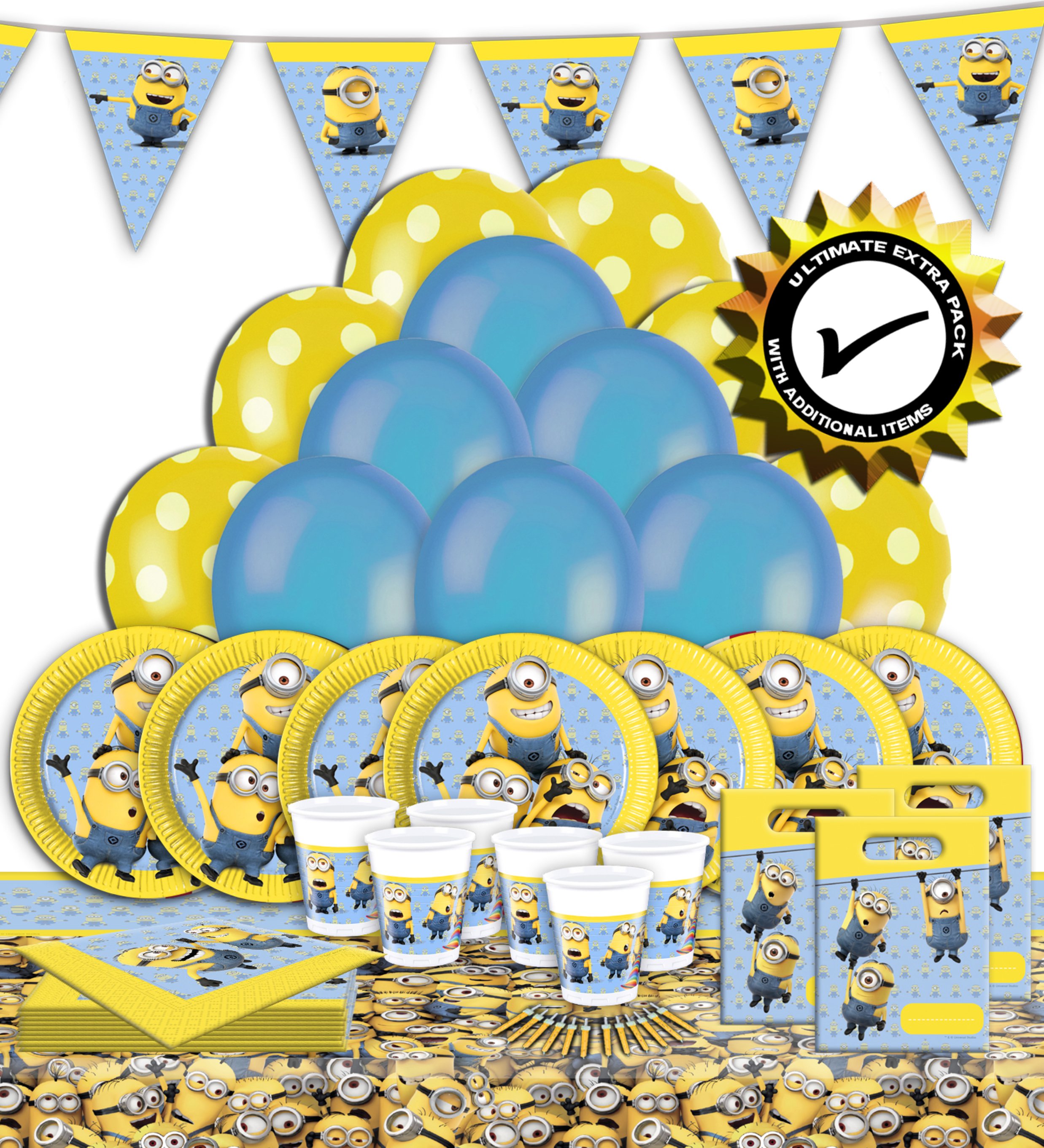 Despicable Me Ultimate Extra Minions Party Pack