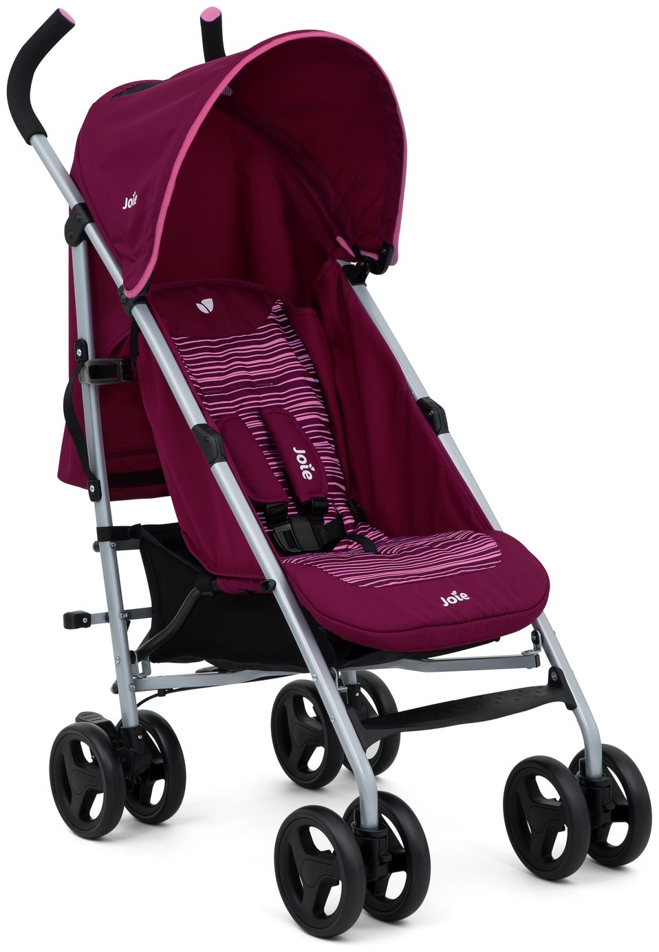 joie pink and grey stroller