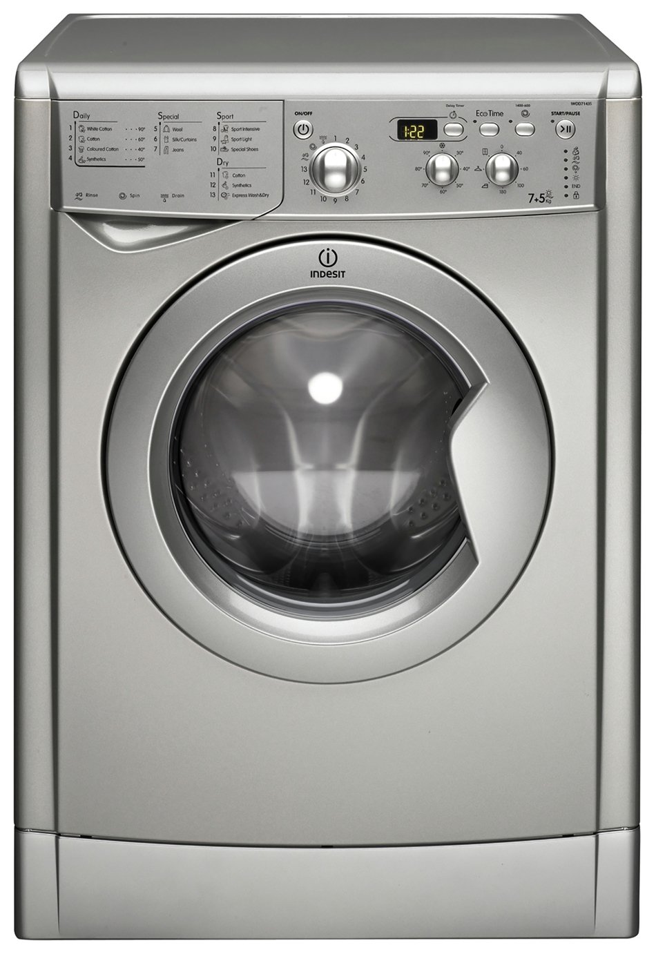 EAN 8007842625608 product image for Indesit IWDD7143S Washer Dryer - Inst/Del/Rec | upcitemdb.com