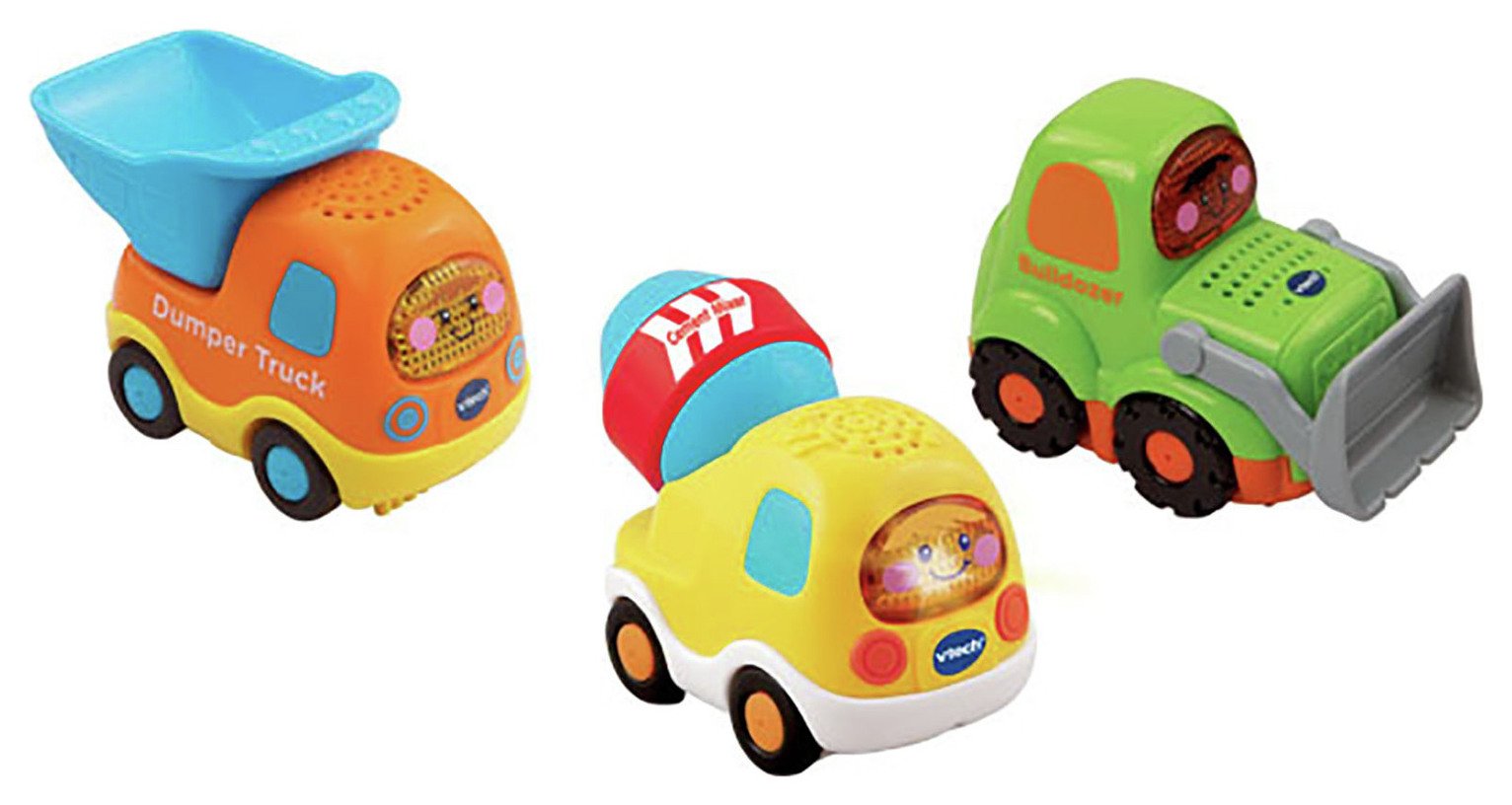 VTech Toot Toot Construction Vehicles 3 Pack