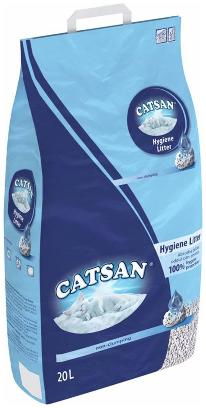 EAN 4008429095115 product image for Catsan Hygiene Non Clumping Cat Litter - 20L | upcitemdb.com