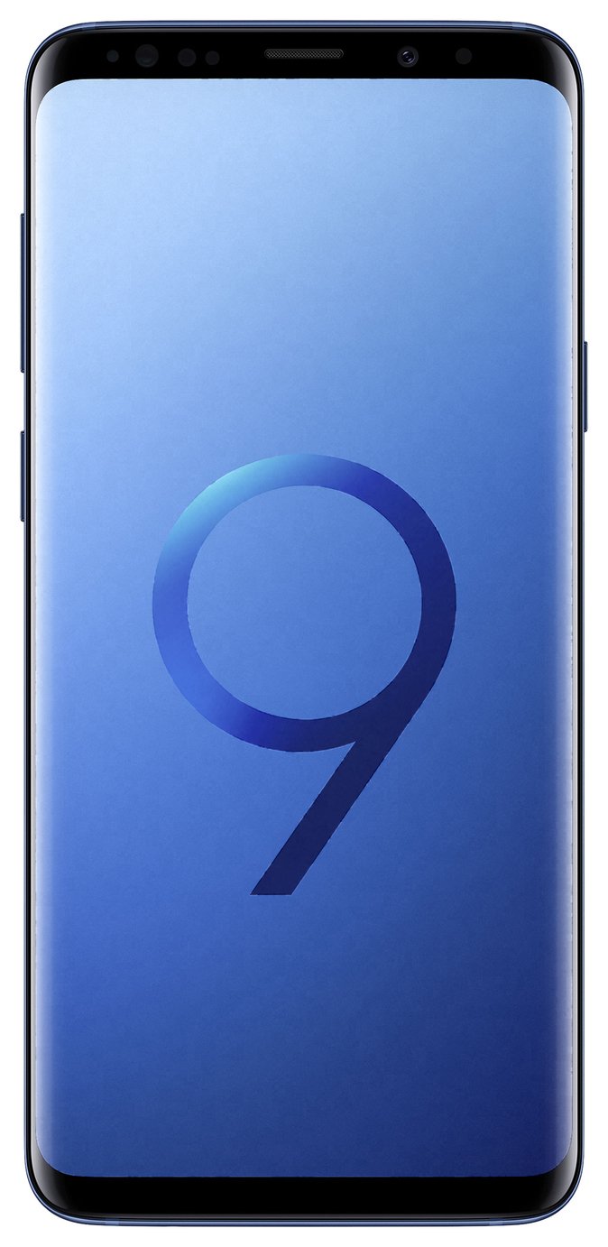 EAN 8801643225131 product image for Sim Free Samsung Galaxy S9+ 128GB Mobile Phone - Coral Blue | upcitemdb.com