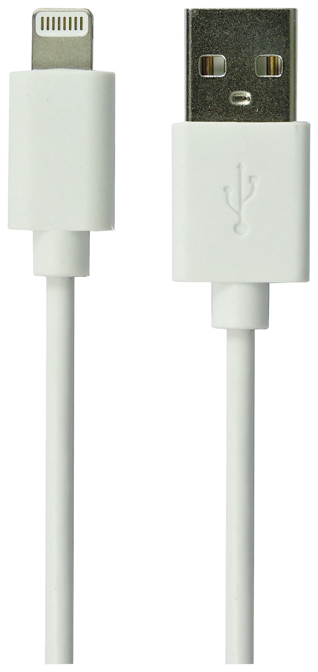 Lightning 2m Sync Cable - White 